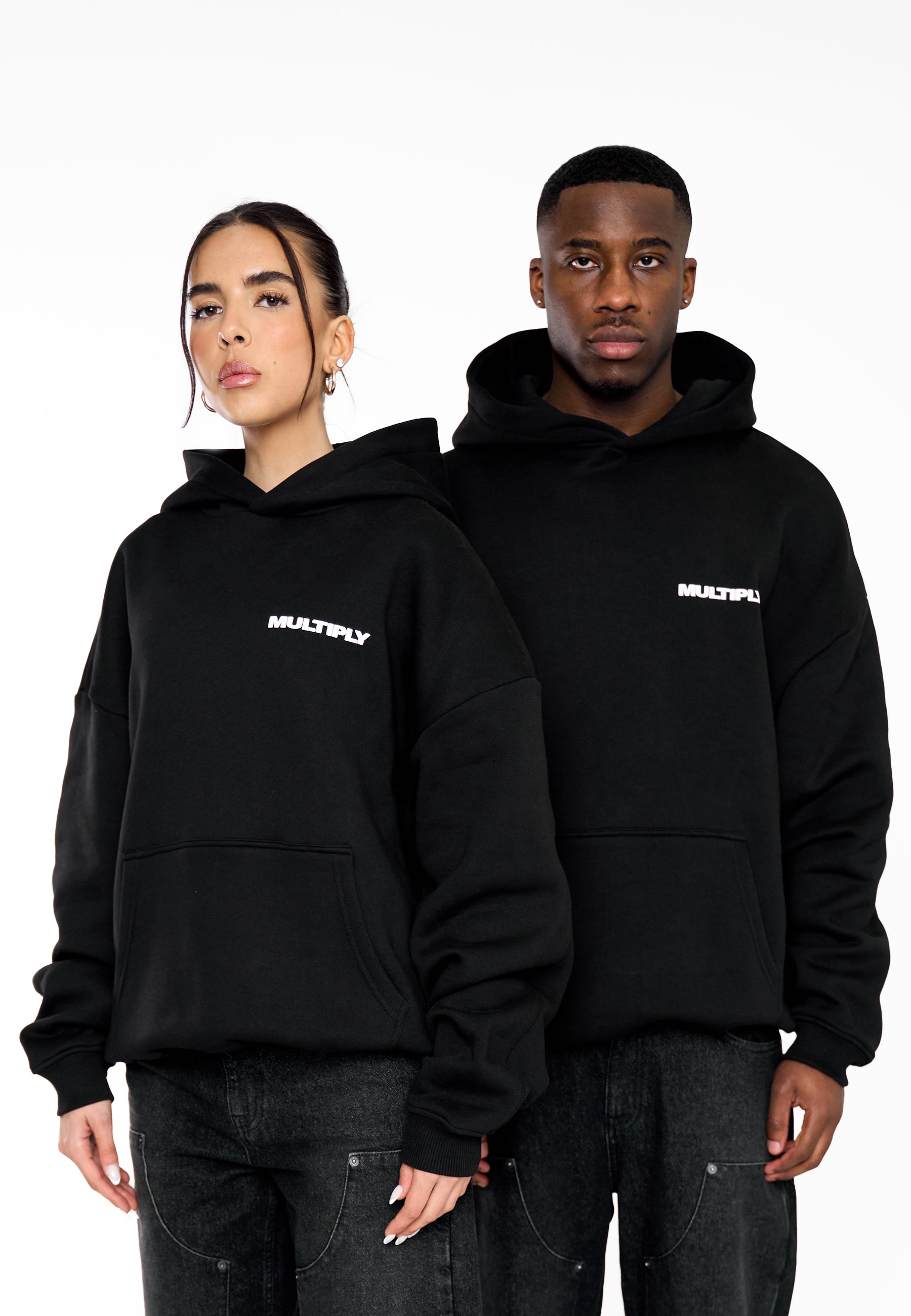 Multiply Apparel Oversize Hoodie MULTIPLY Black – weitere Ansicht 6