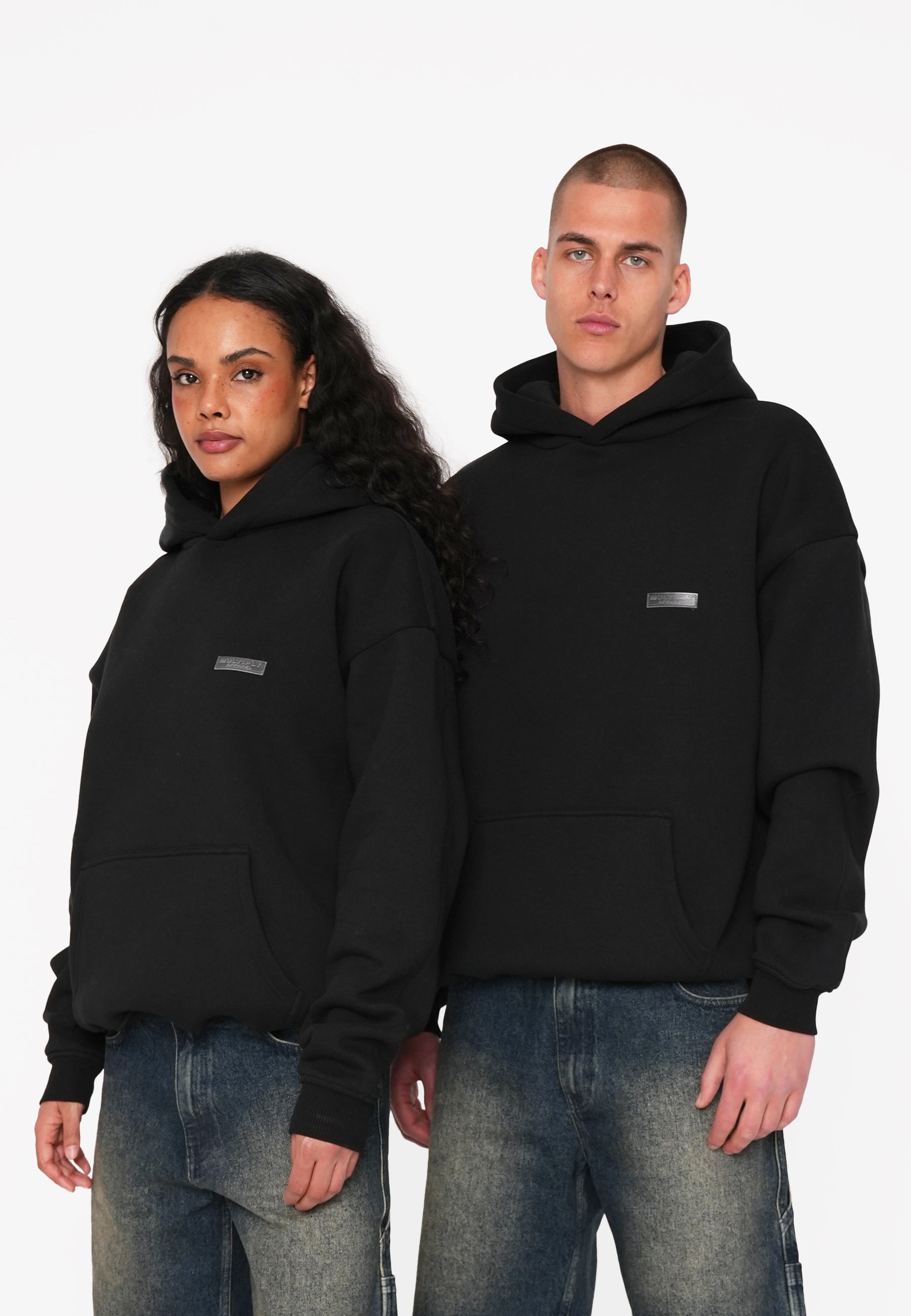 Oversize Hoodie DESIGNATION Black