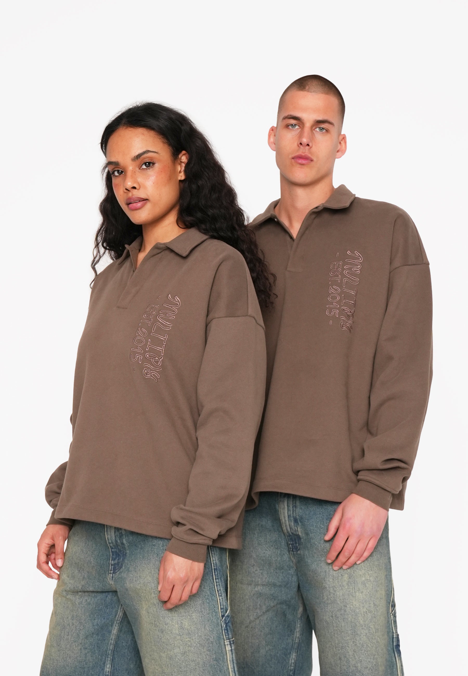 Oversize Longsleeve Polo JUMBLE Canteen
