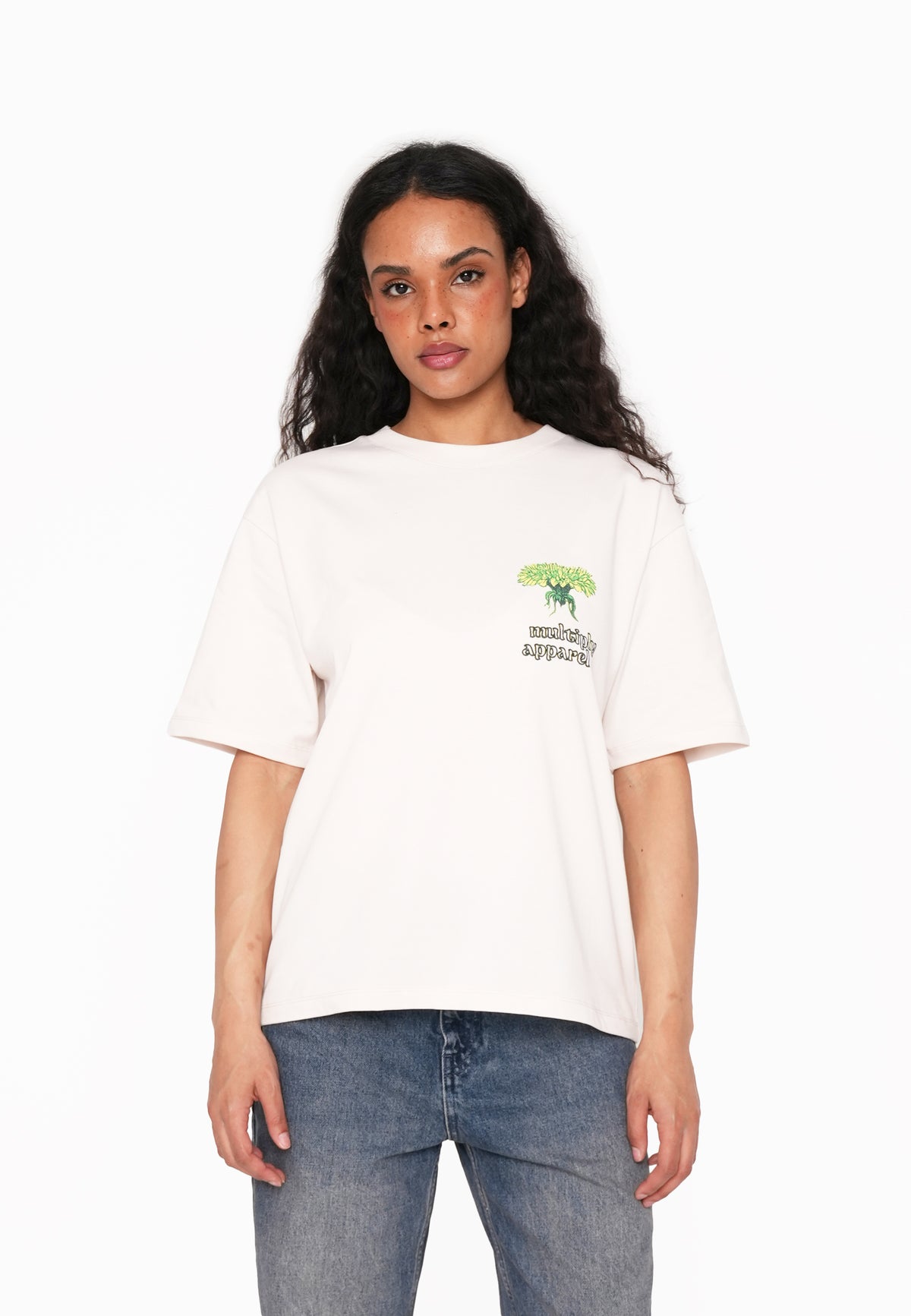 T-Shirt Women DANDELION White Sand