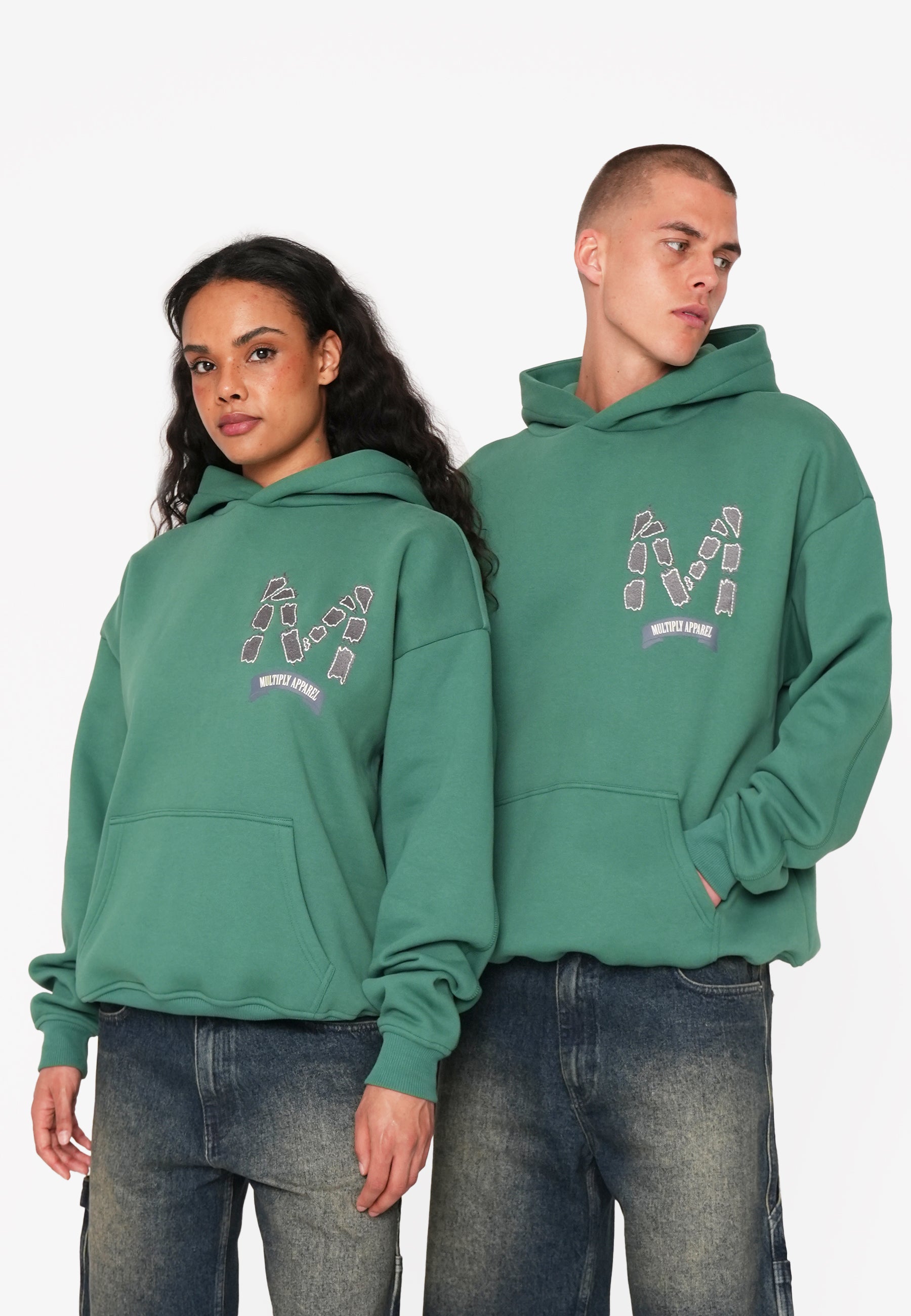 Oversize Hoodie ASSORTMENT Smoke Pine