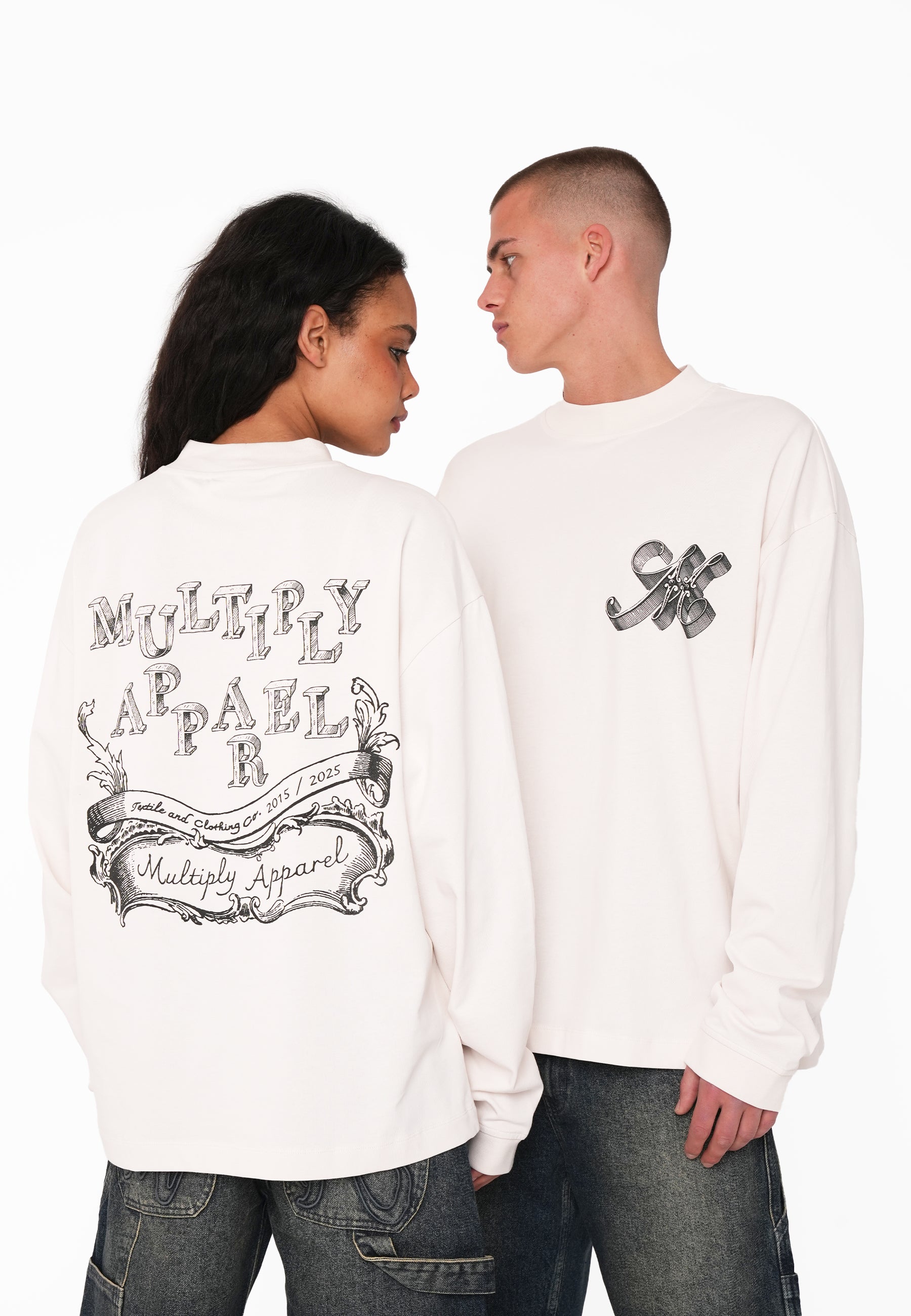 Oversize Longsleeve FRAGMENT White Sand