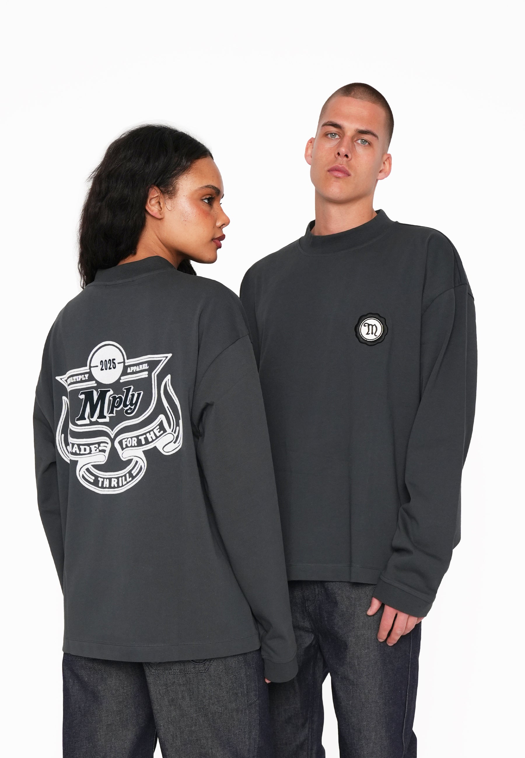 Oversize Longsleeve THRILL Forest River