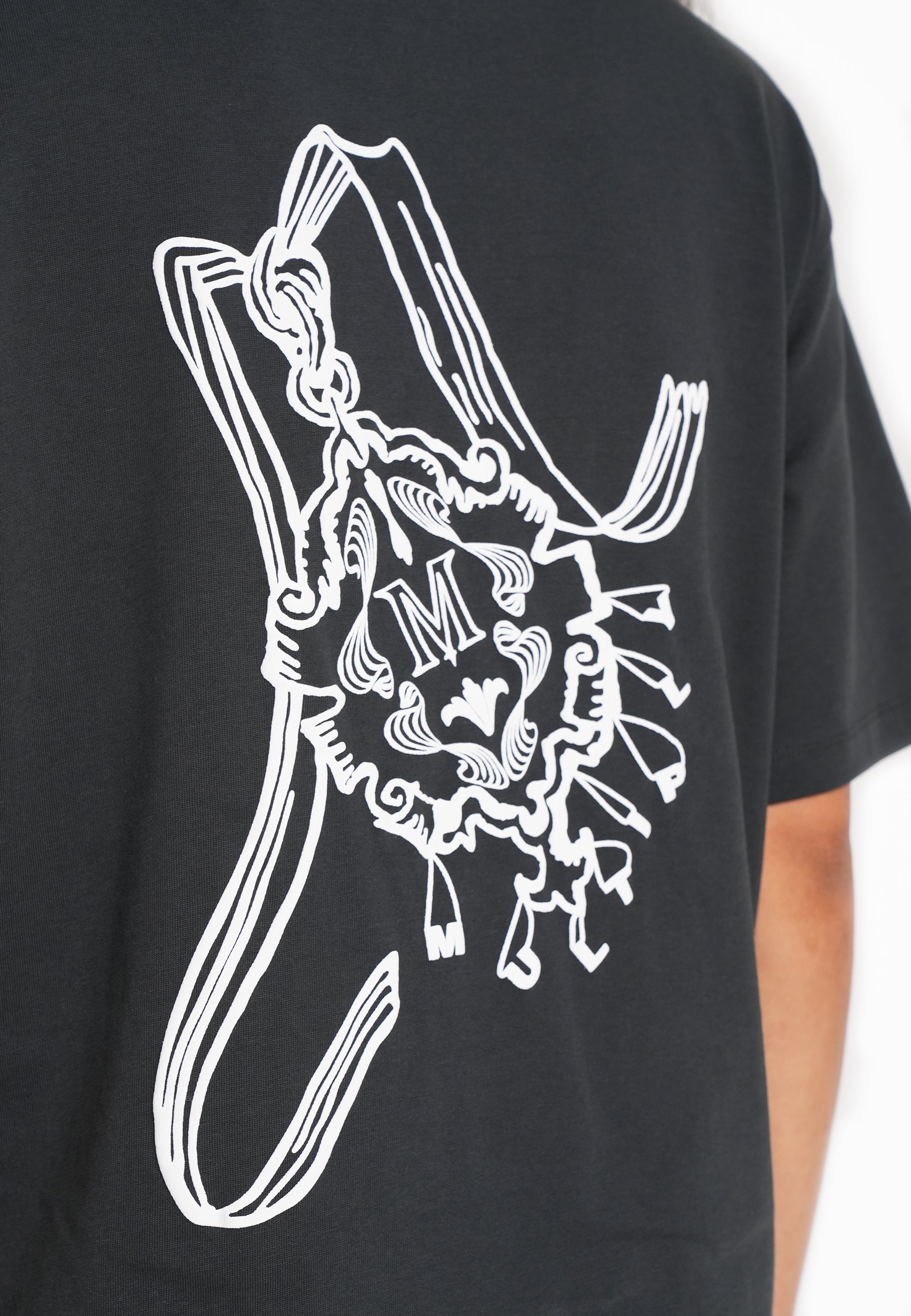Multiply Apparel T-Shirt Women MEDALLION Forest River – weitere Ansicht 2