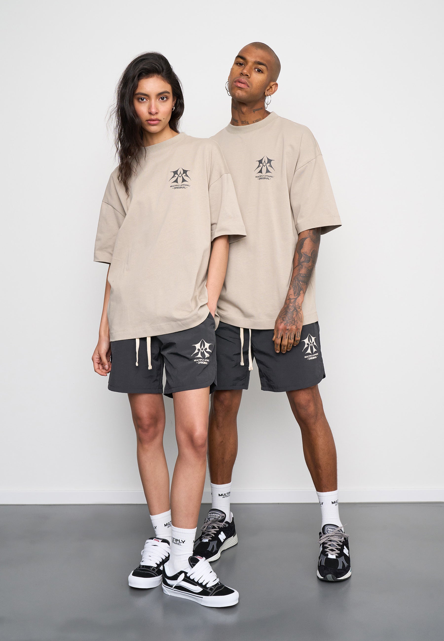 Woven Shorts SKETCH Black Soda