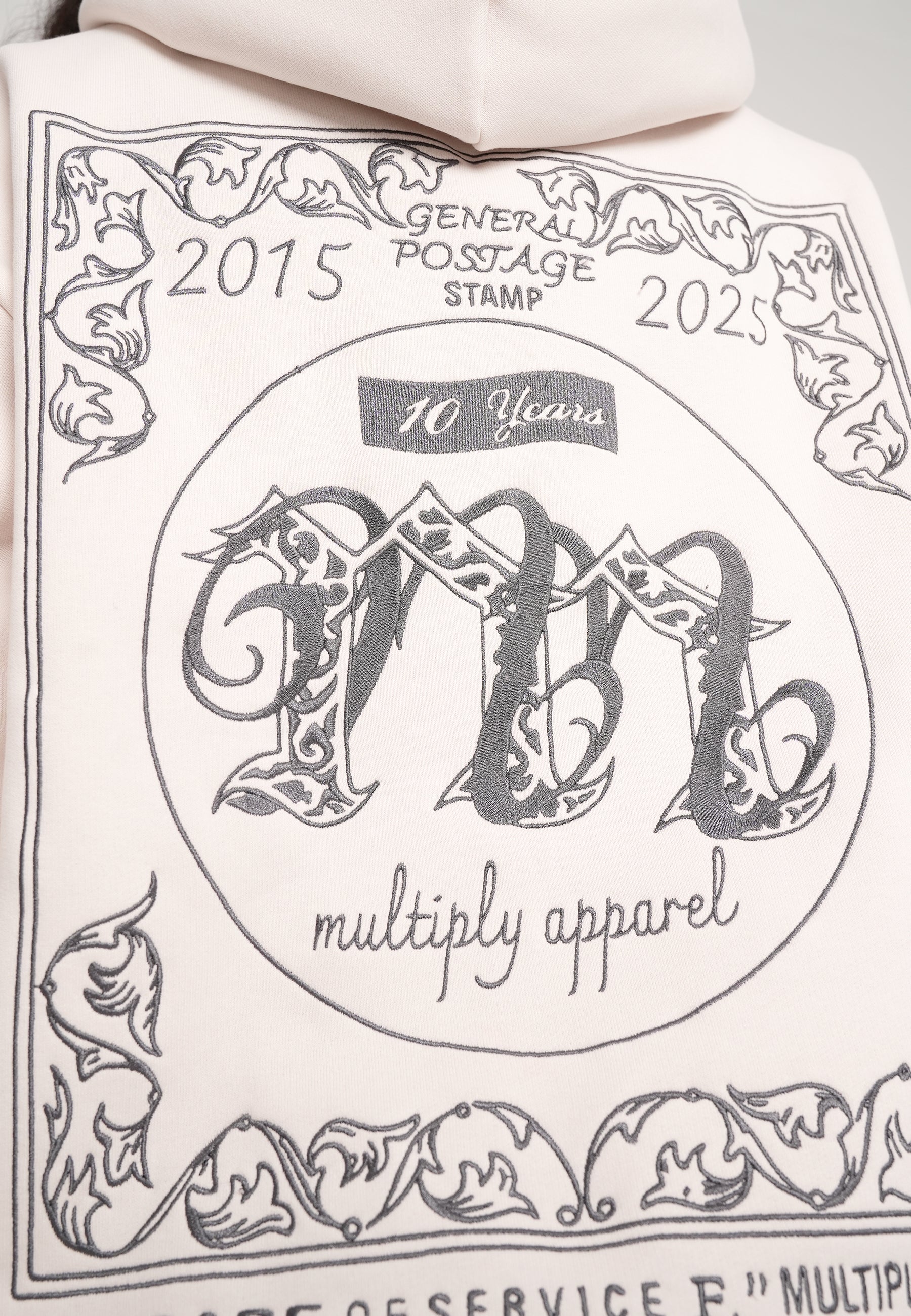 Oversize Hoodie IMPRINT White Sand