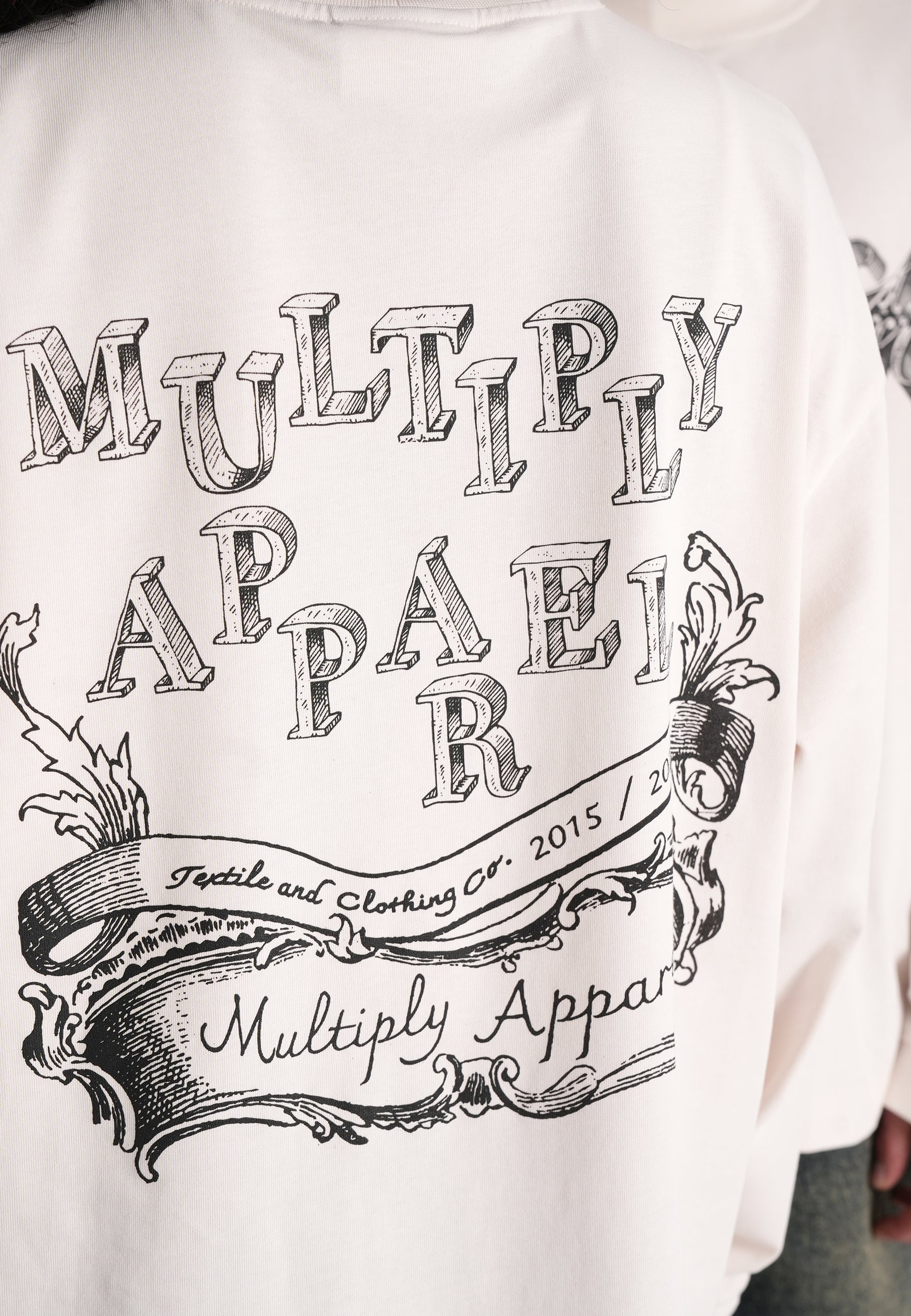 Oversize Longsleeve FRAGMENT White Sand