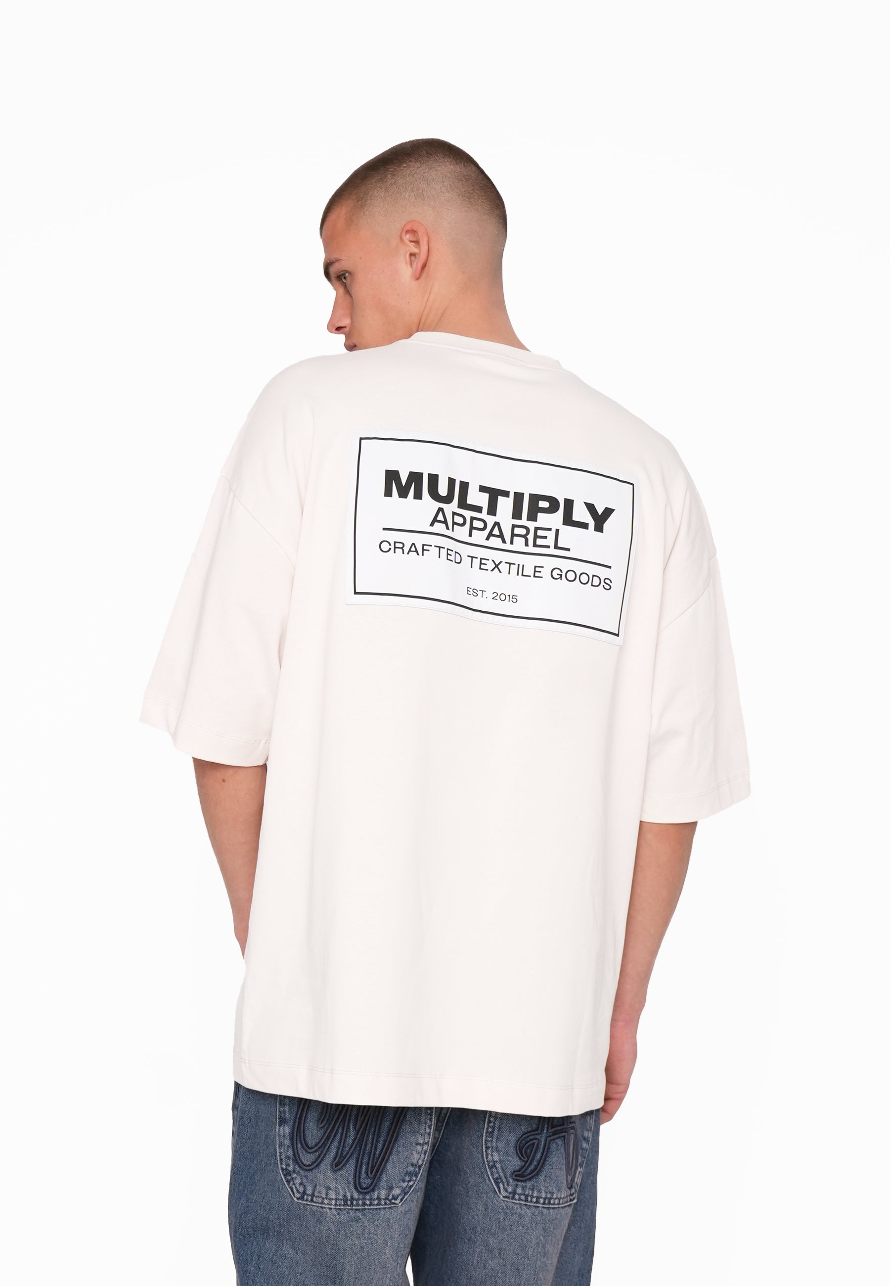 Oversize T-Shirt DESIGNATION White Sand