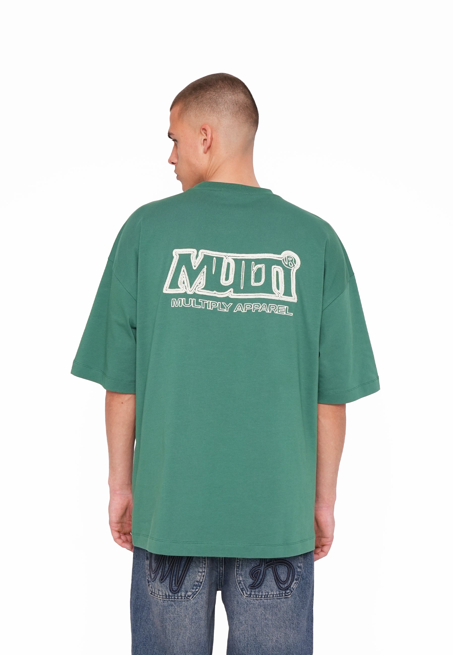 Oversize T-Shirt EDGE Smoke Pine