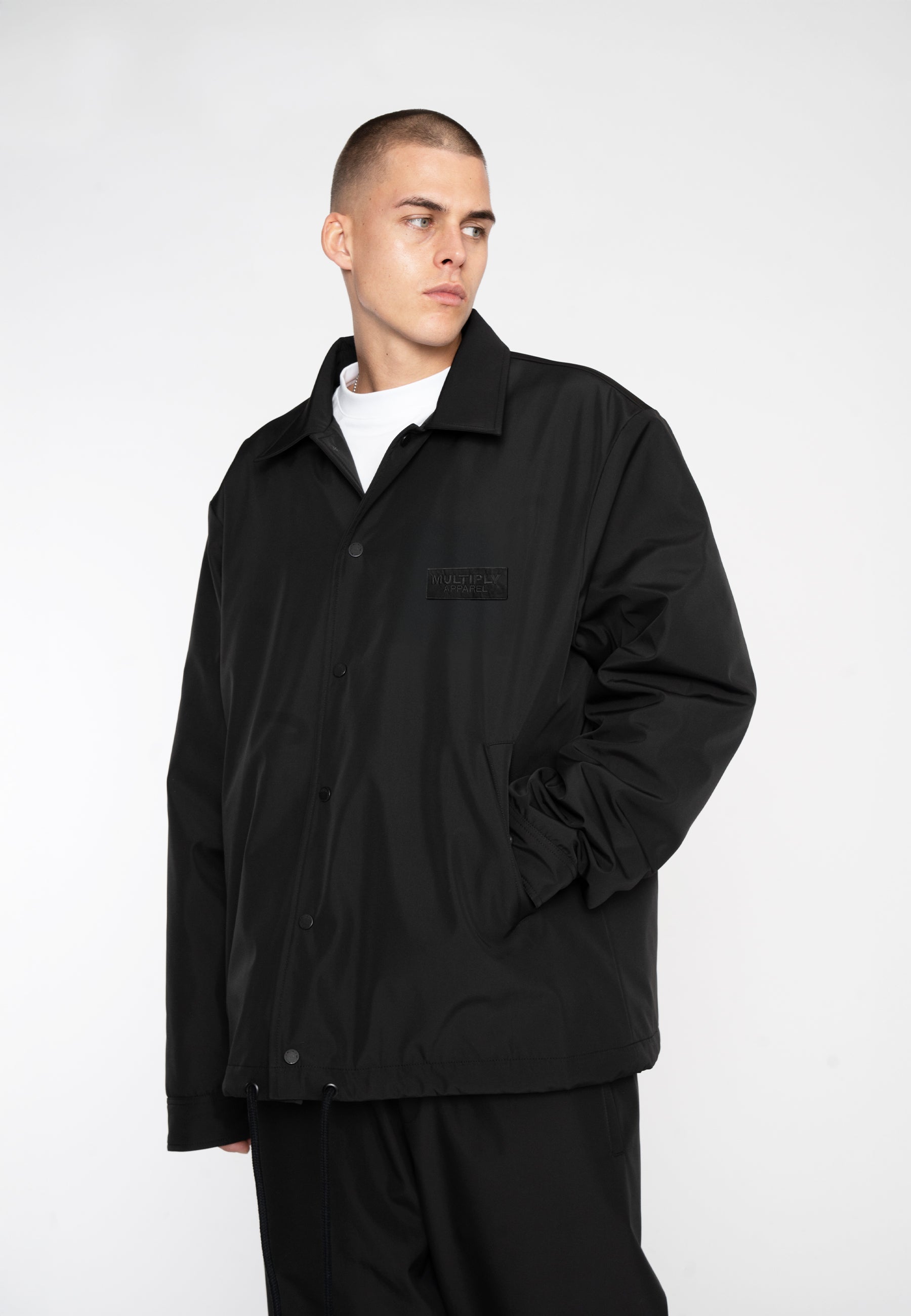 Multiply Apparel Blouson INSIGNIA Black – weitere Ansicht 2
