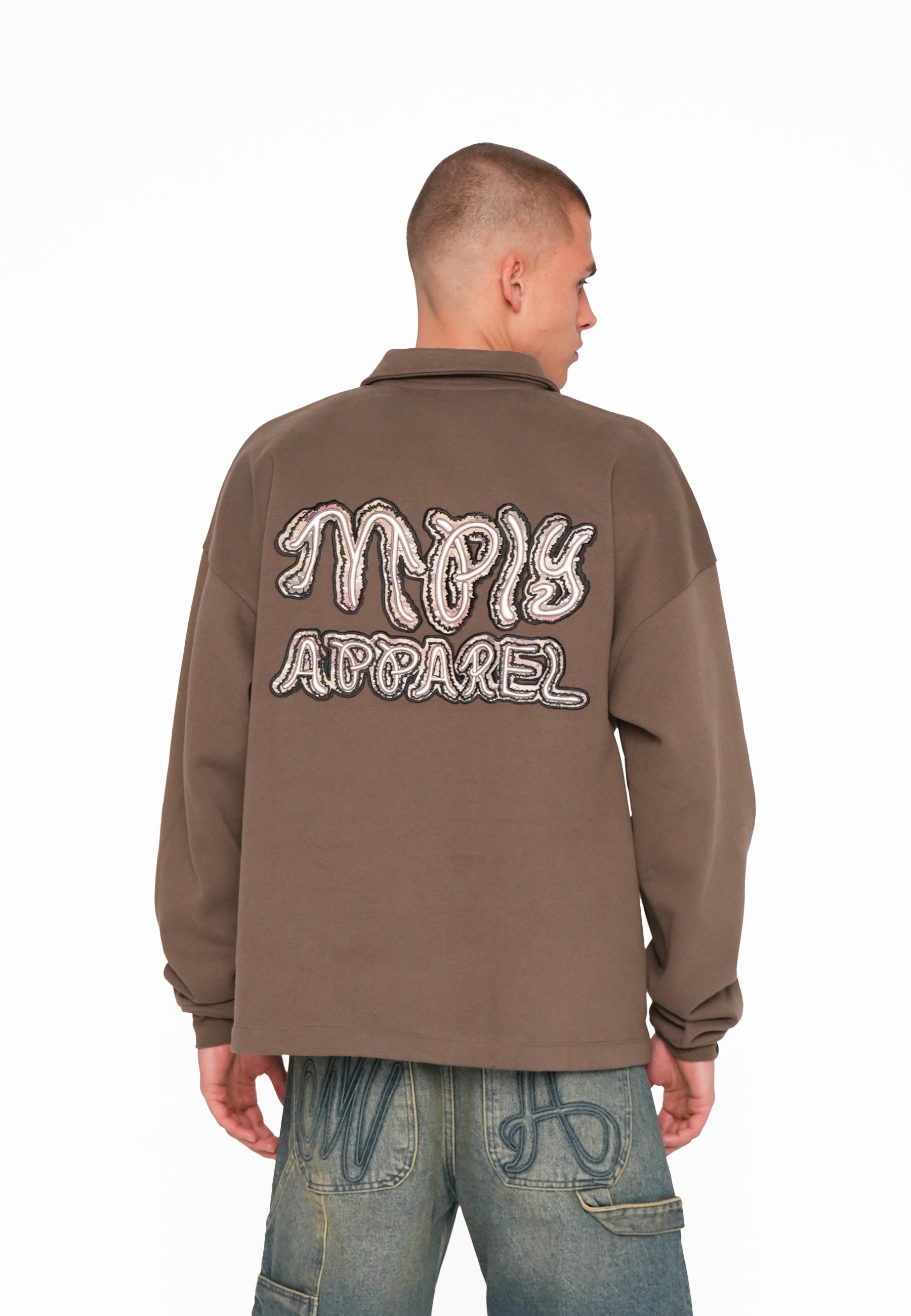 Oversize Longsleeve Polo JUMBLE Canteen