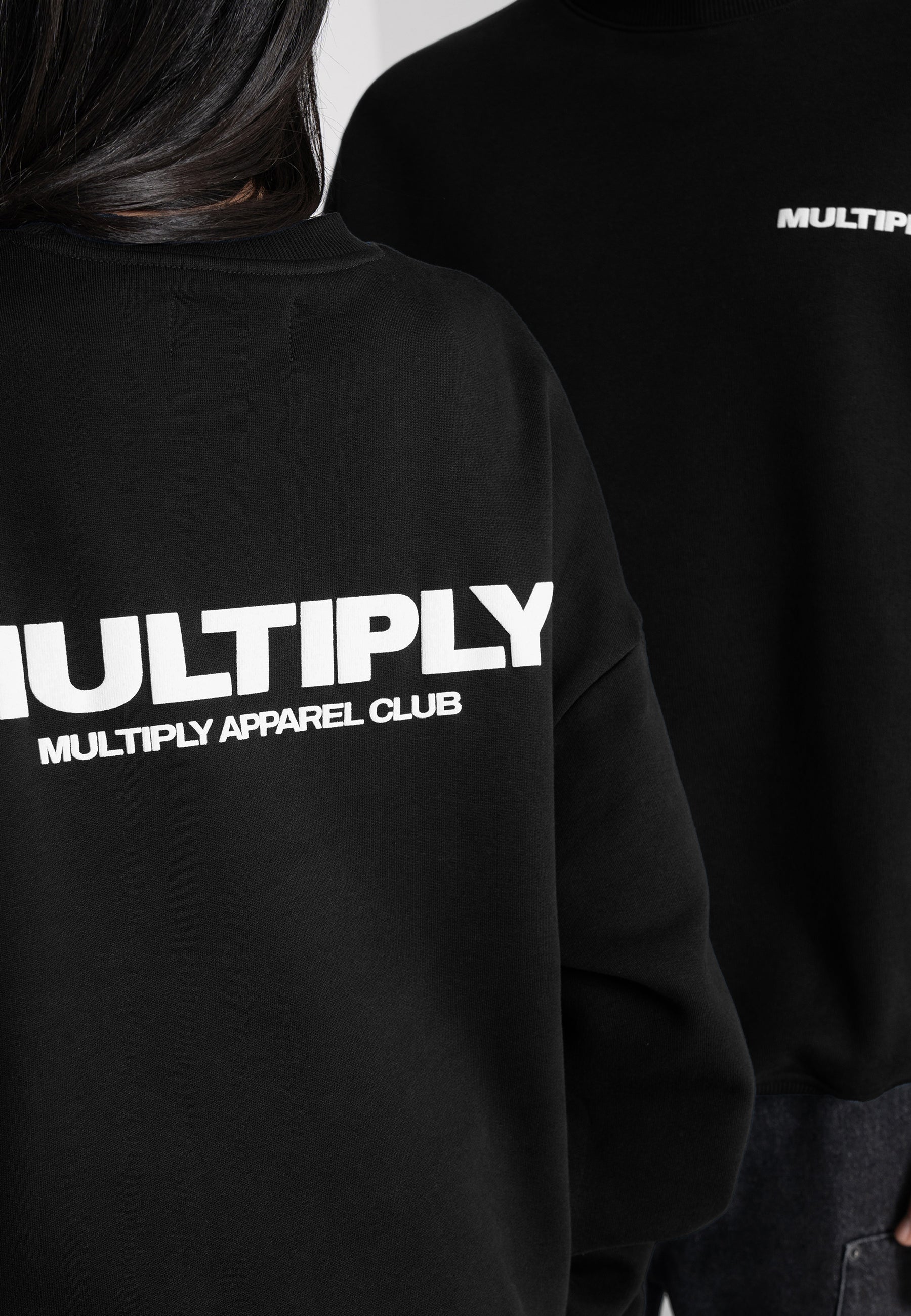 Multiply Apparel Oversize Sweatshirt MULTIPLY Black – weitere Ansicht 2