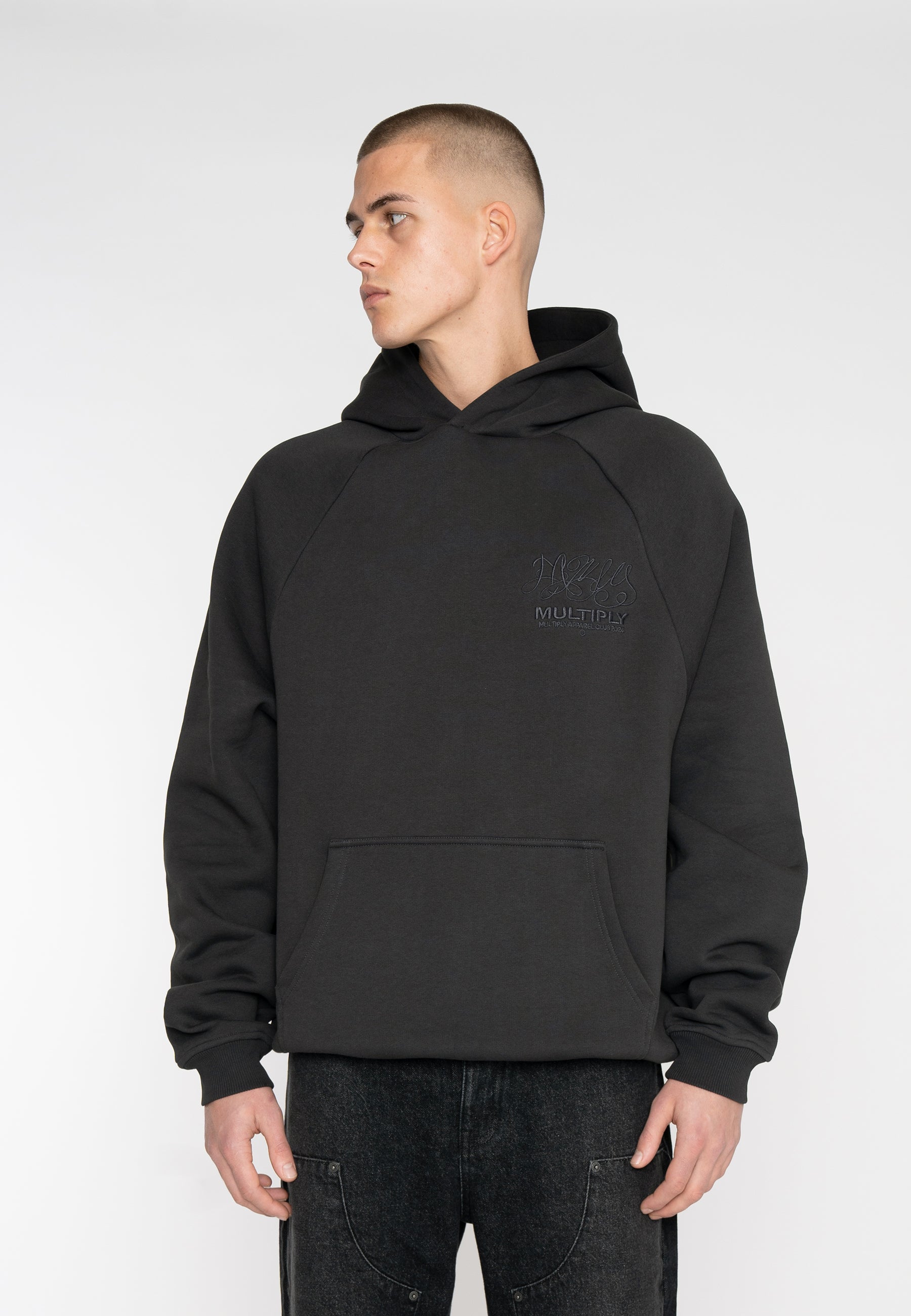 Multiply Apparel Oversize Hoodie RODEO Black Soda – weitere Ansicht 4