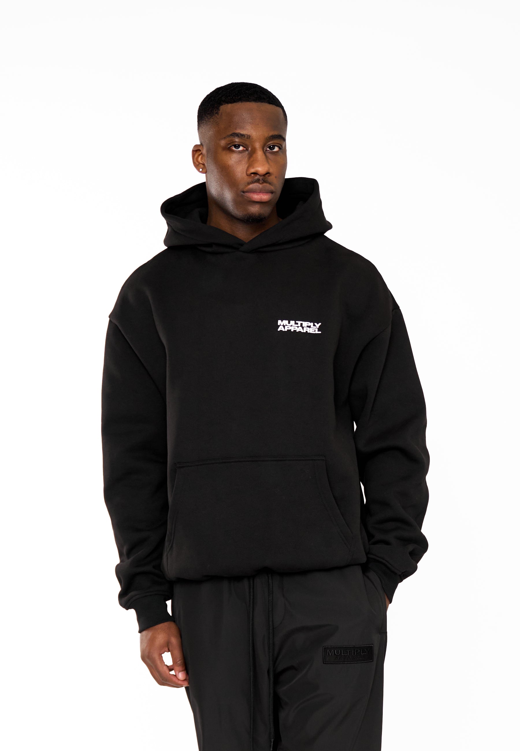Multiply Apparel Oversize Hoodie DIE FOR YOU Black – weitere Ansicht 4