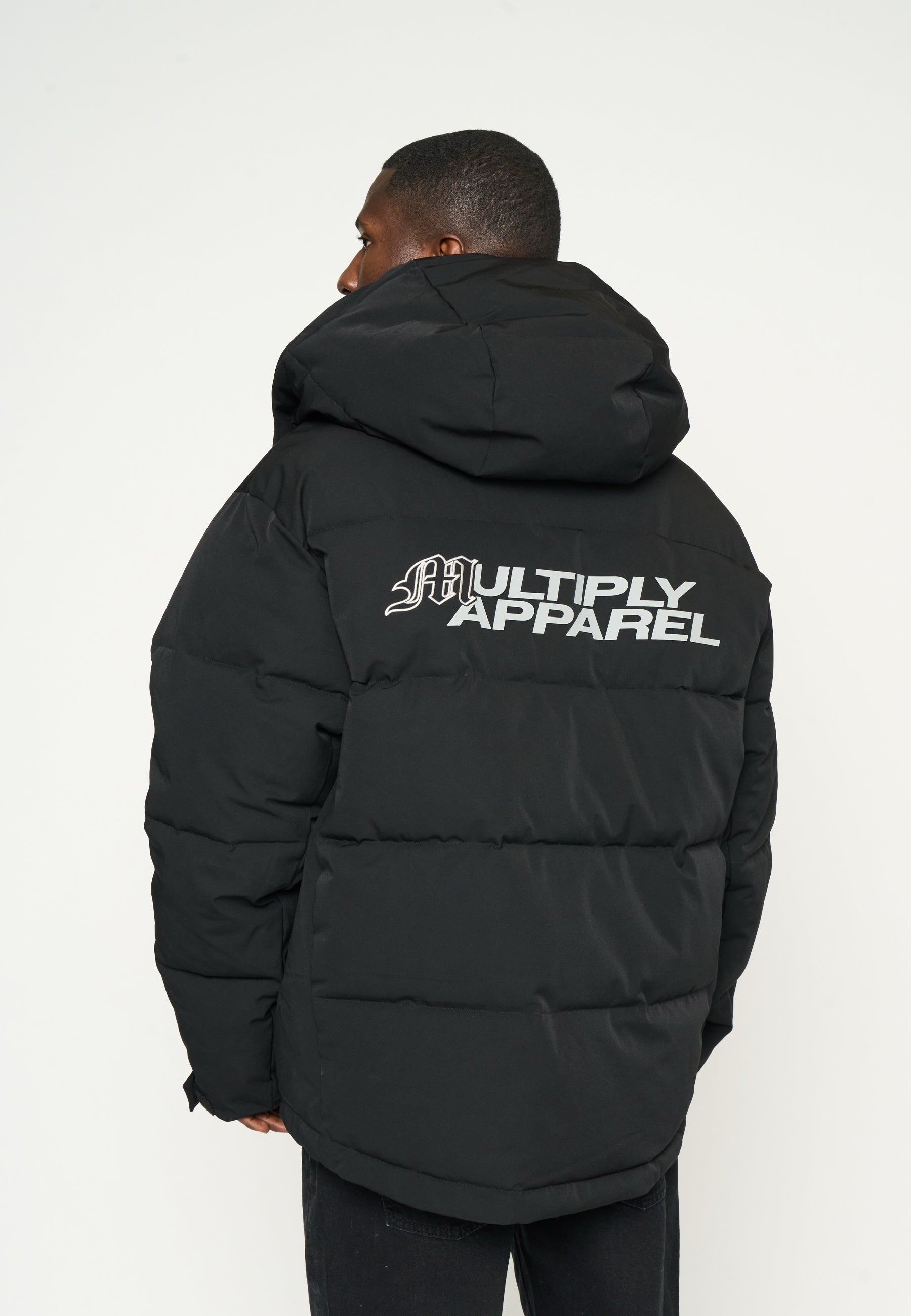 Multiply Apparel Puffer Jacket Stormy Black – weitere Ansicht 4