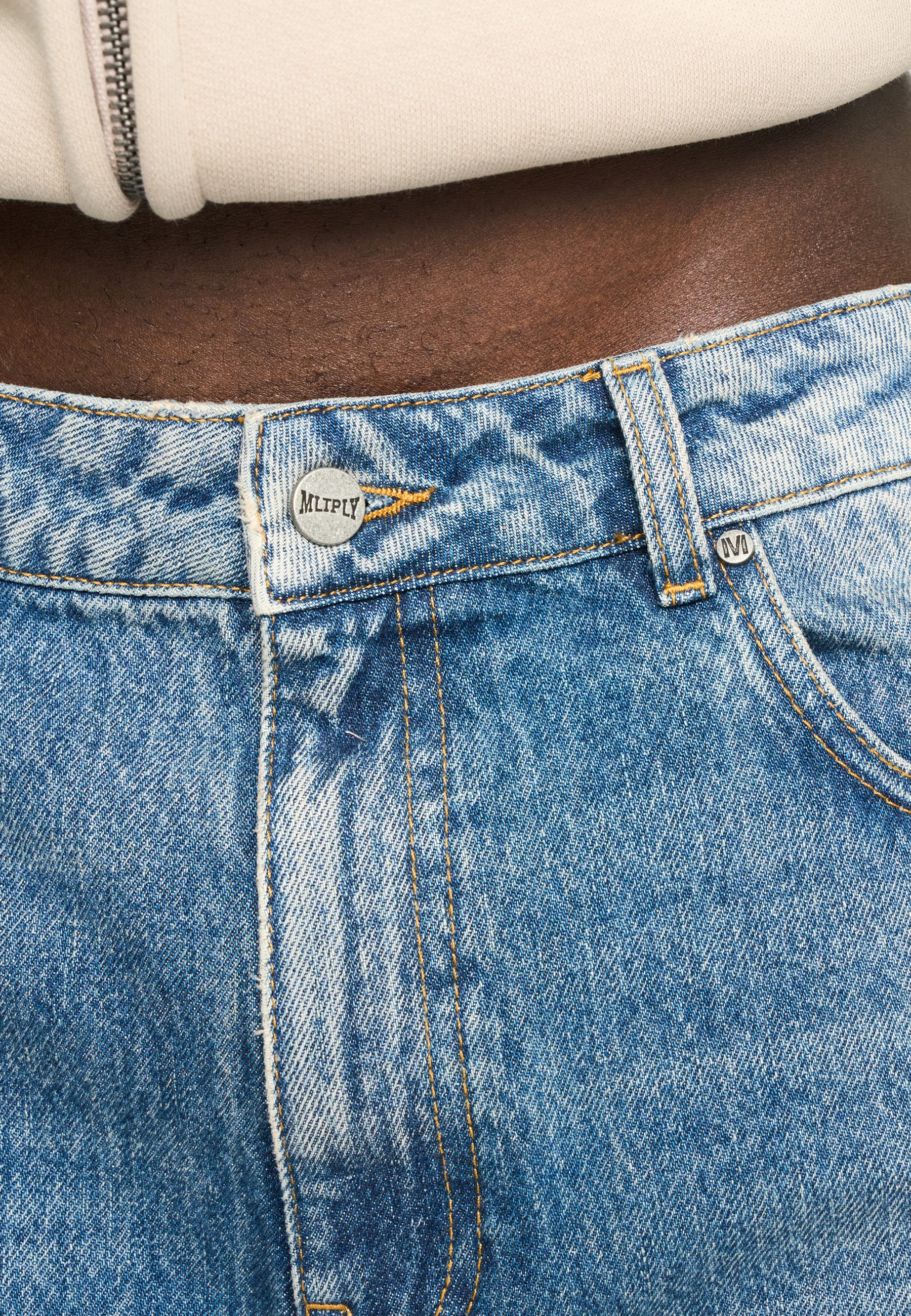 Cut Denim MULTIPLY Blue