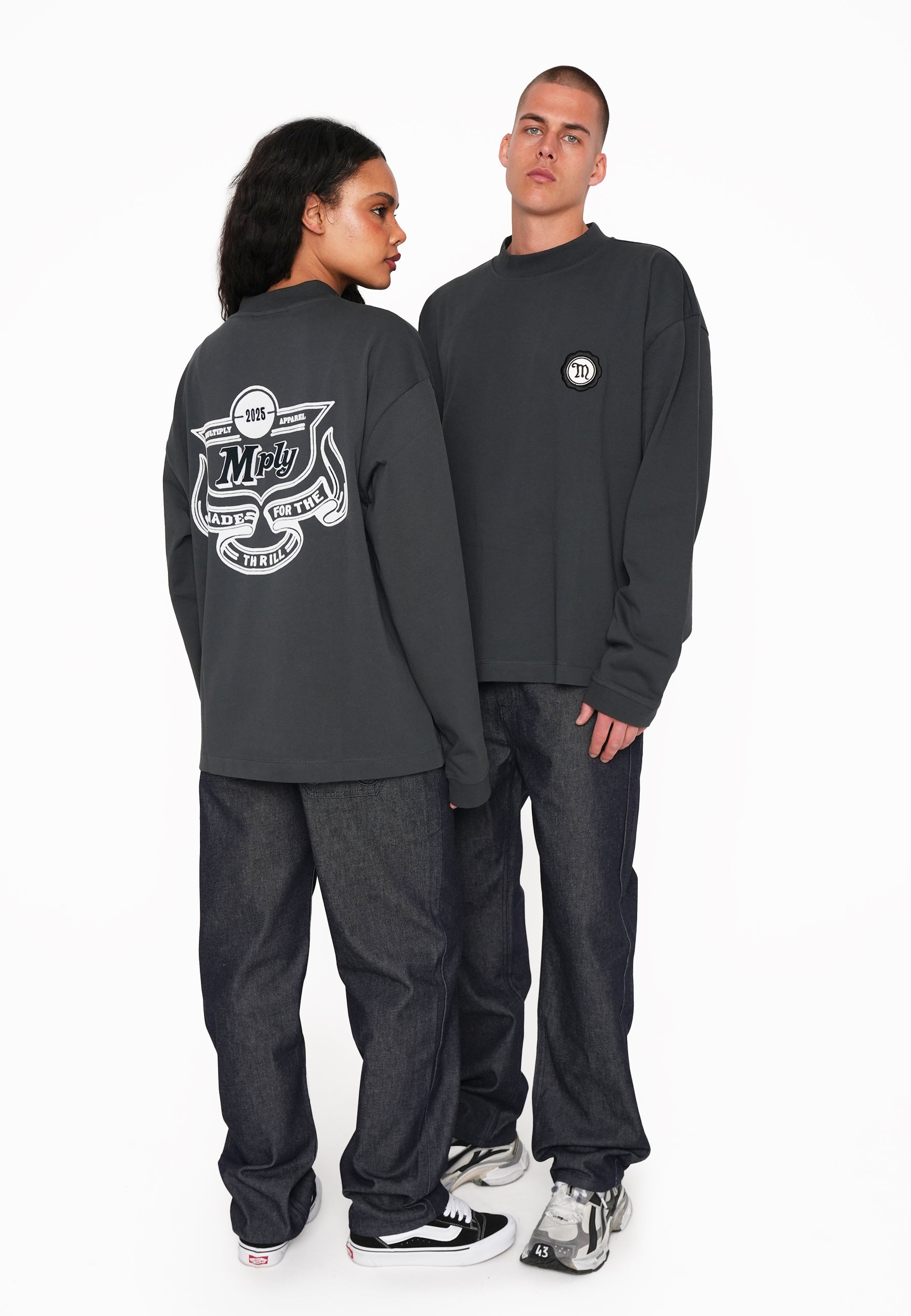 Oversize Longsleeve THRILL Forest River