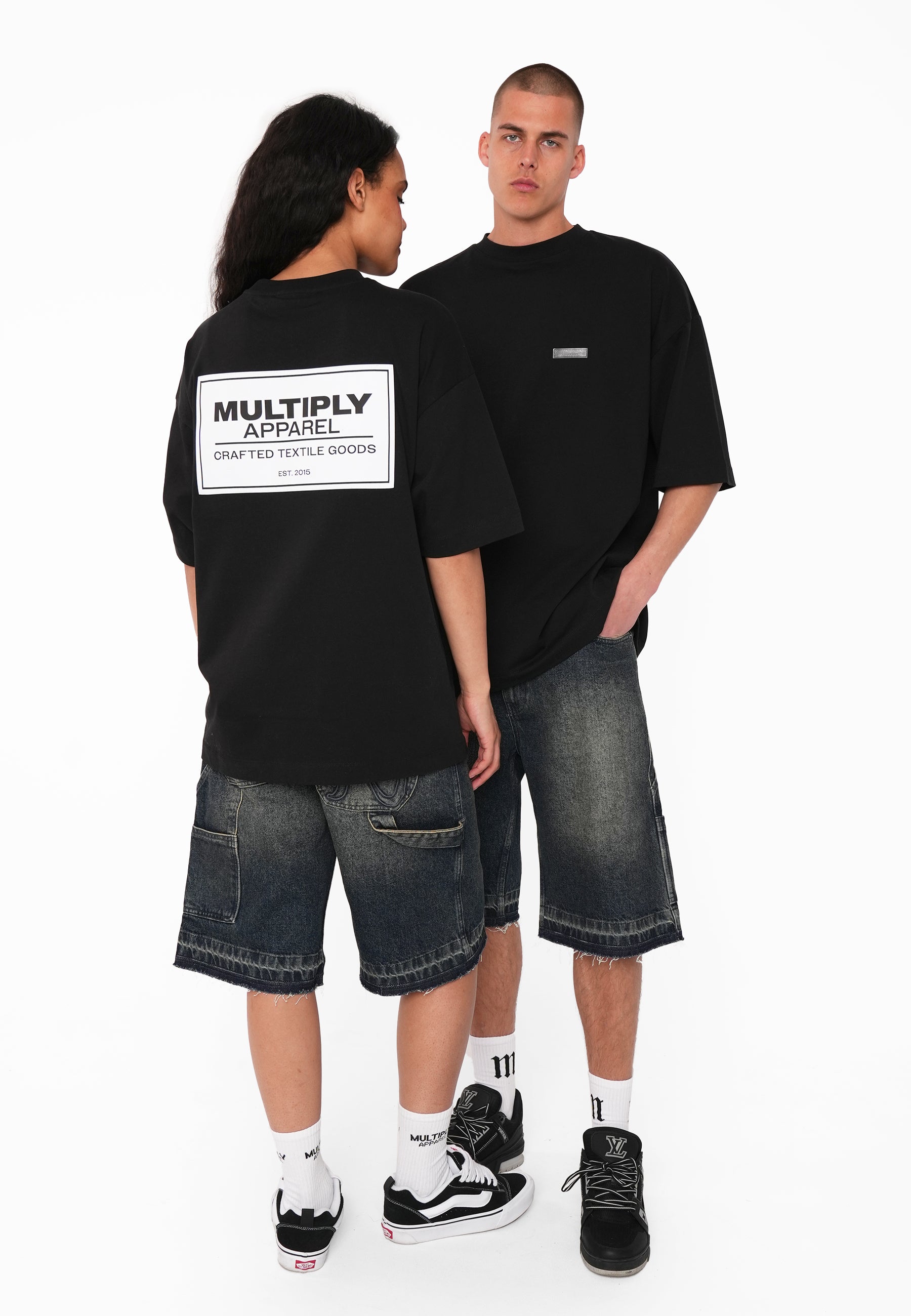 Oversize T-Shirt DESIGNATION Black