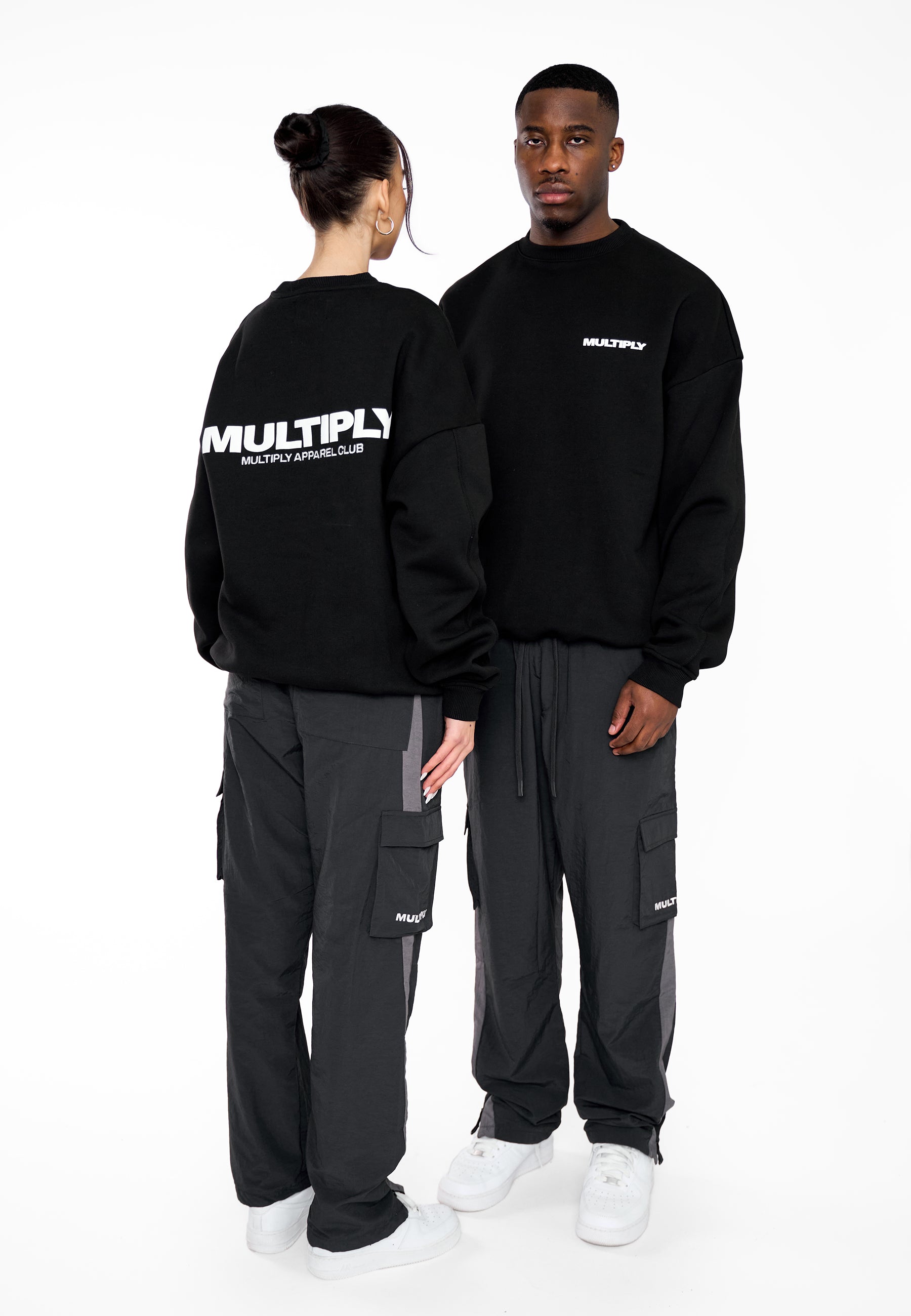 Multiply Apparel Oversize Sweatshirt MULTIPLY Black – weitere Ansicht 5