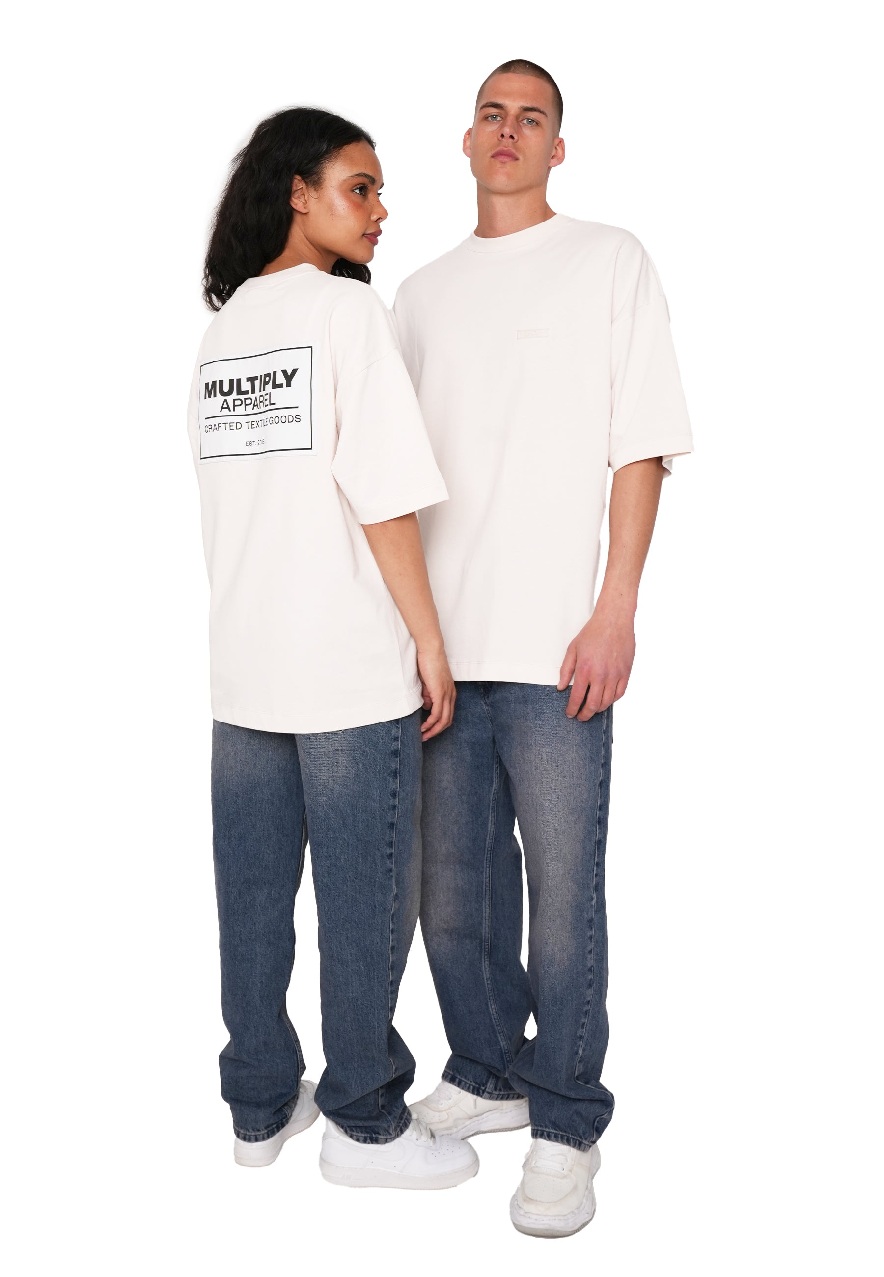 Oversize T-Shirt DESIGNATION White Sand