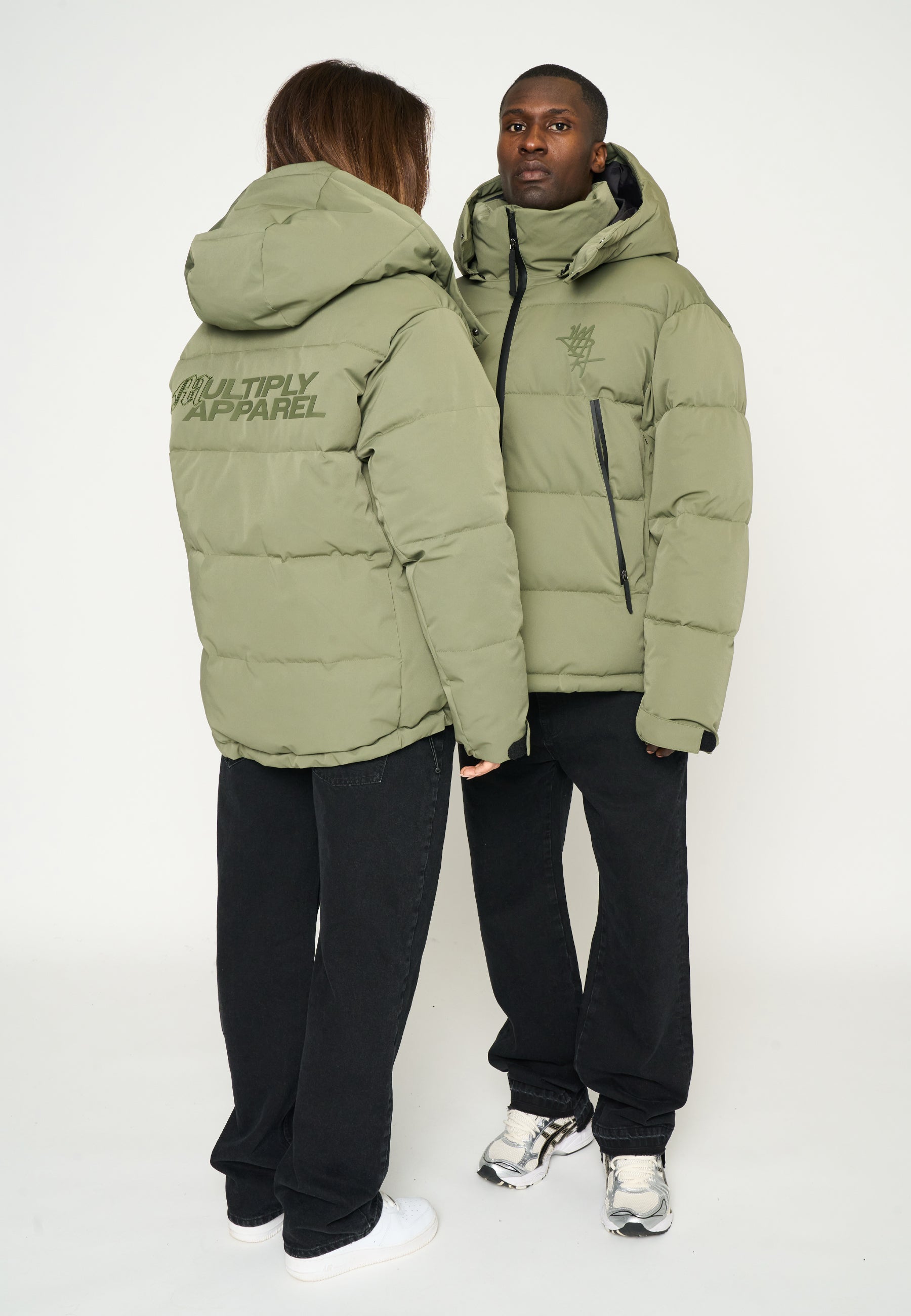 Puffer Jacket Stormy Four Leaf Clover