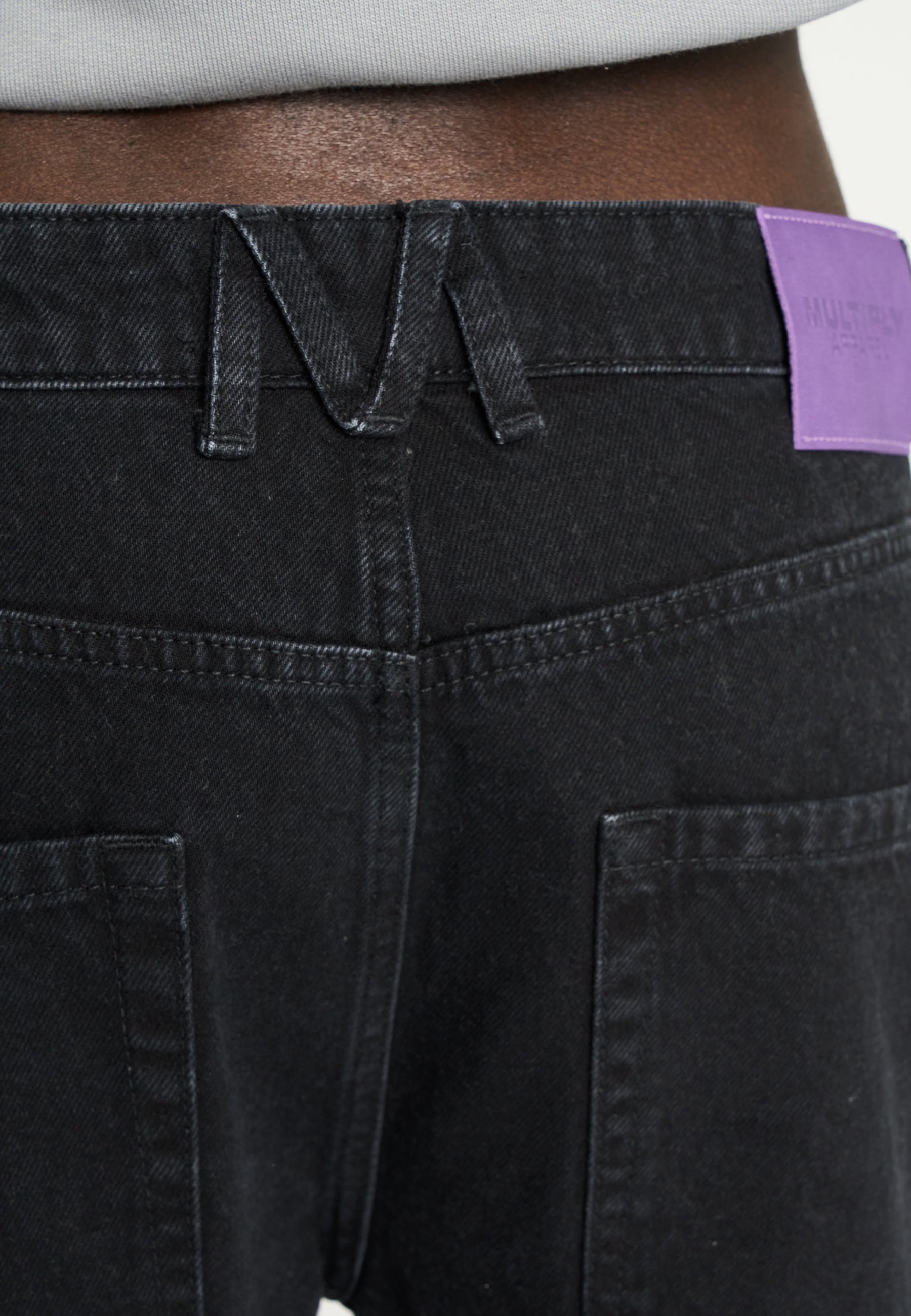 Cut Denim MULTIPLY Black