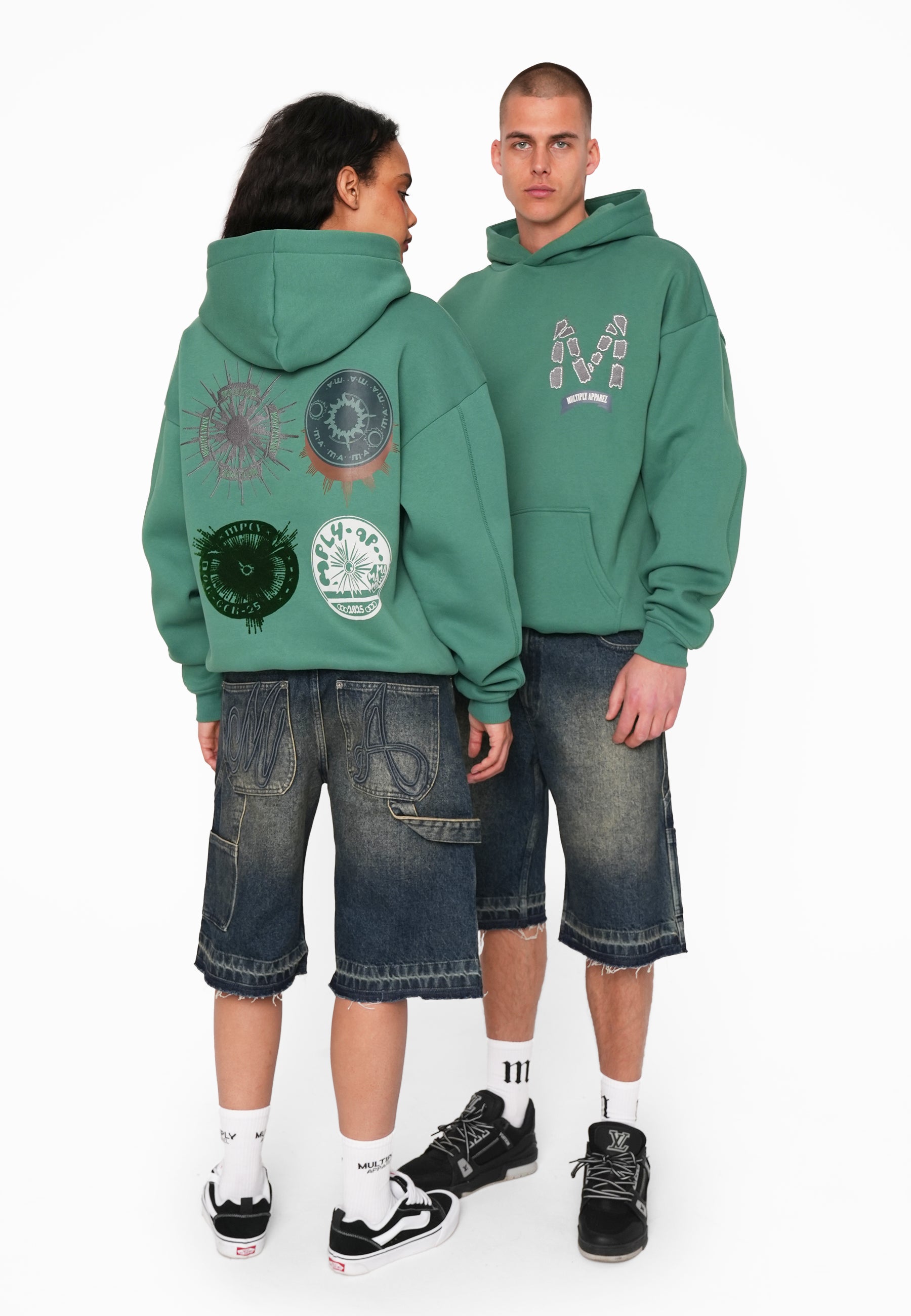 Oversize Hoodie ASSORTMENT Smoke Pine