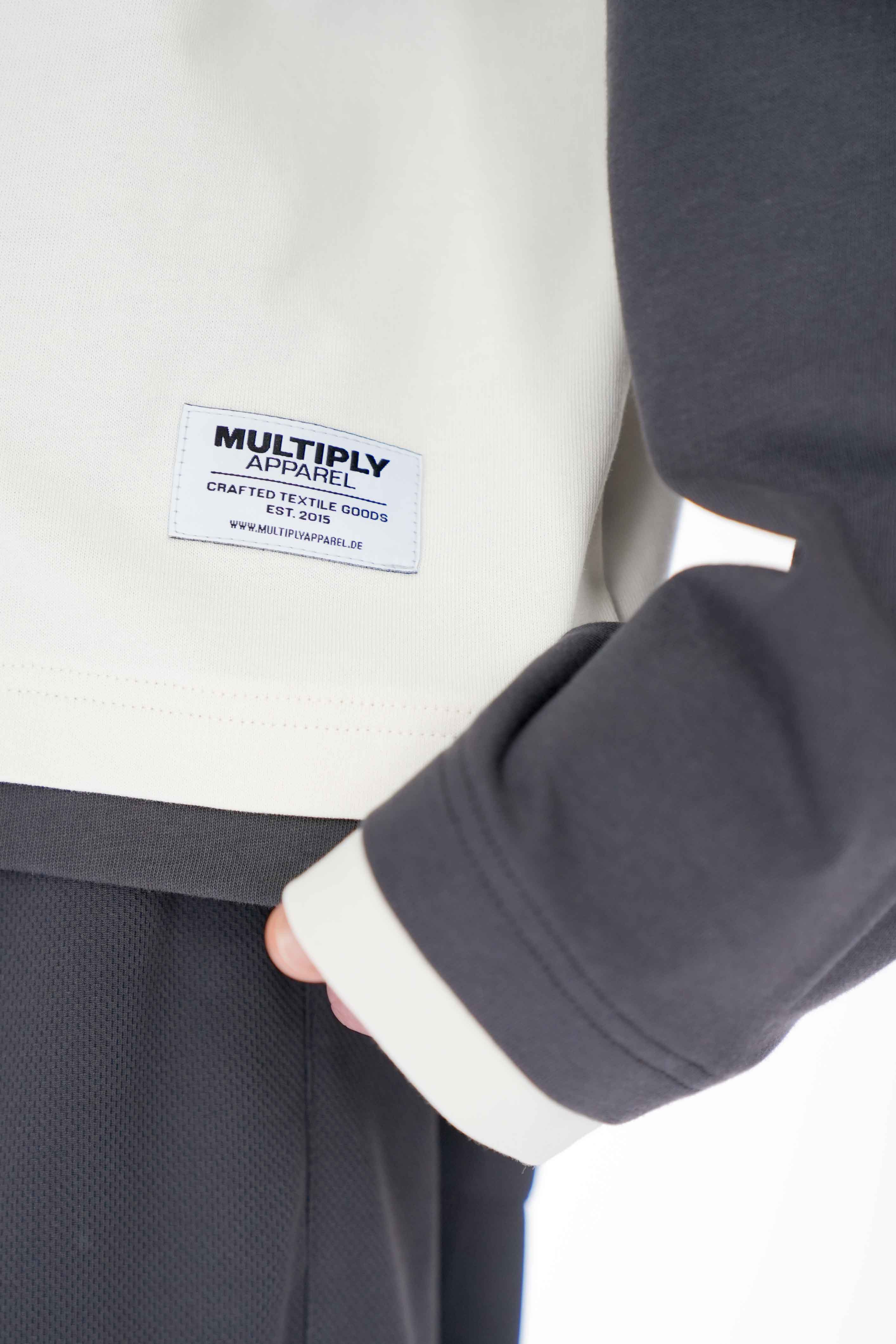 Oversize Double Longsleeve SUNSET Vasporous Gray