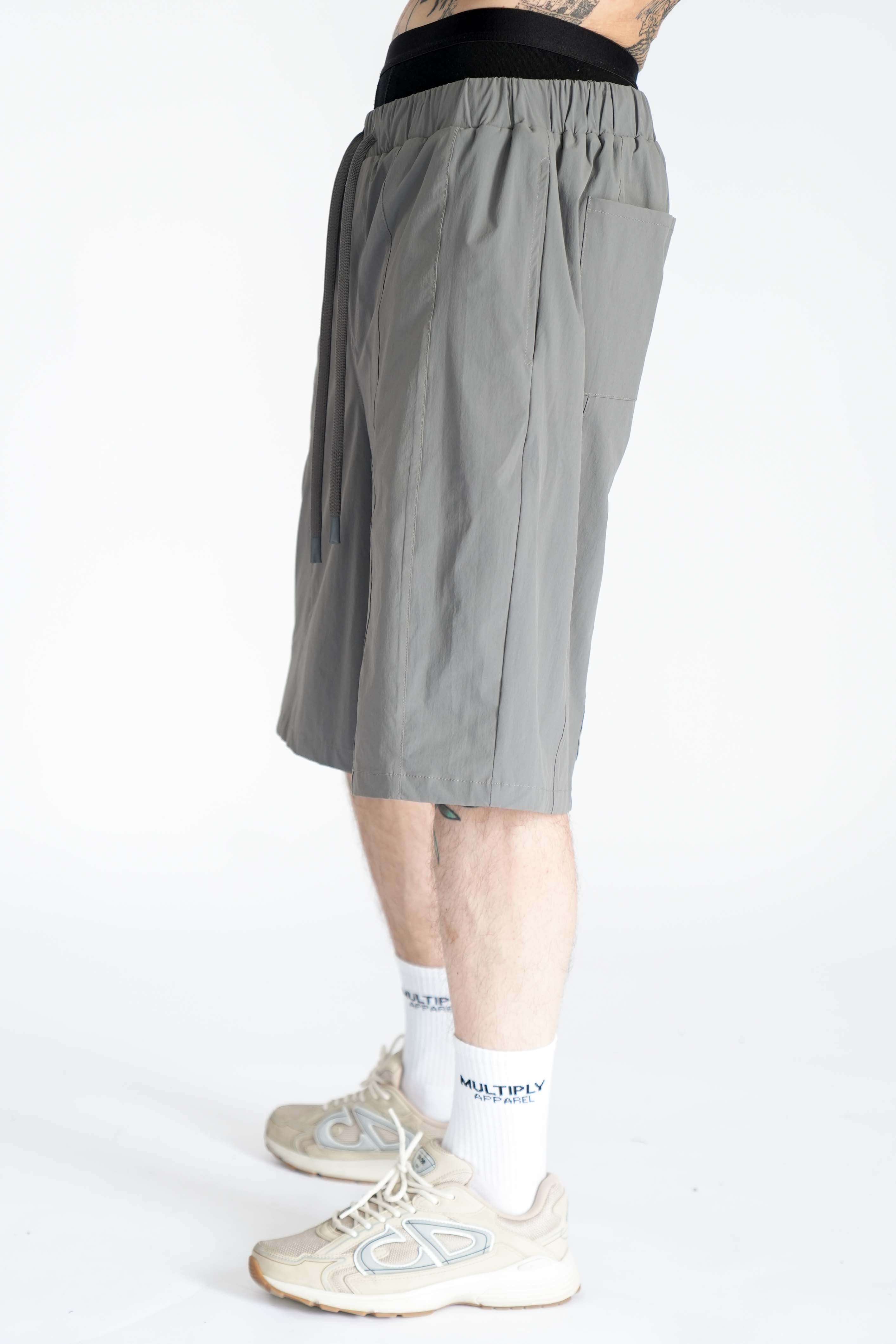 Multiply Apparel Streamlined Shorts MULTITUDE Gargoyle – weitere Ansicht 2