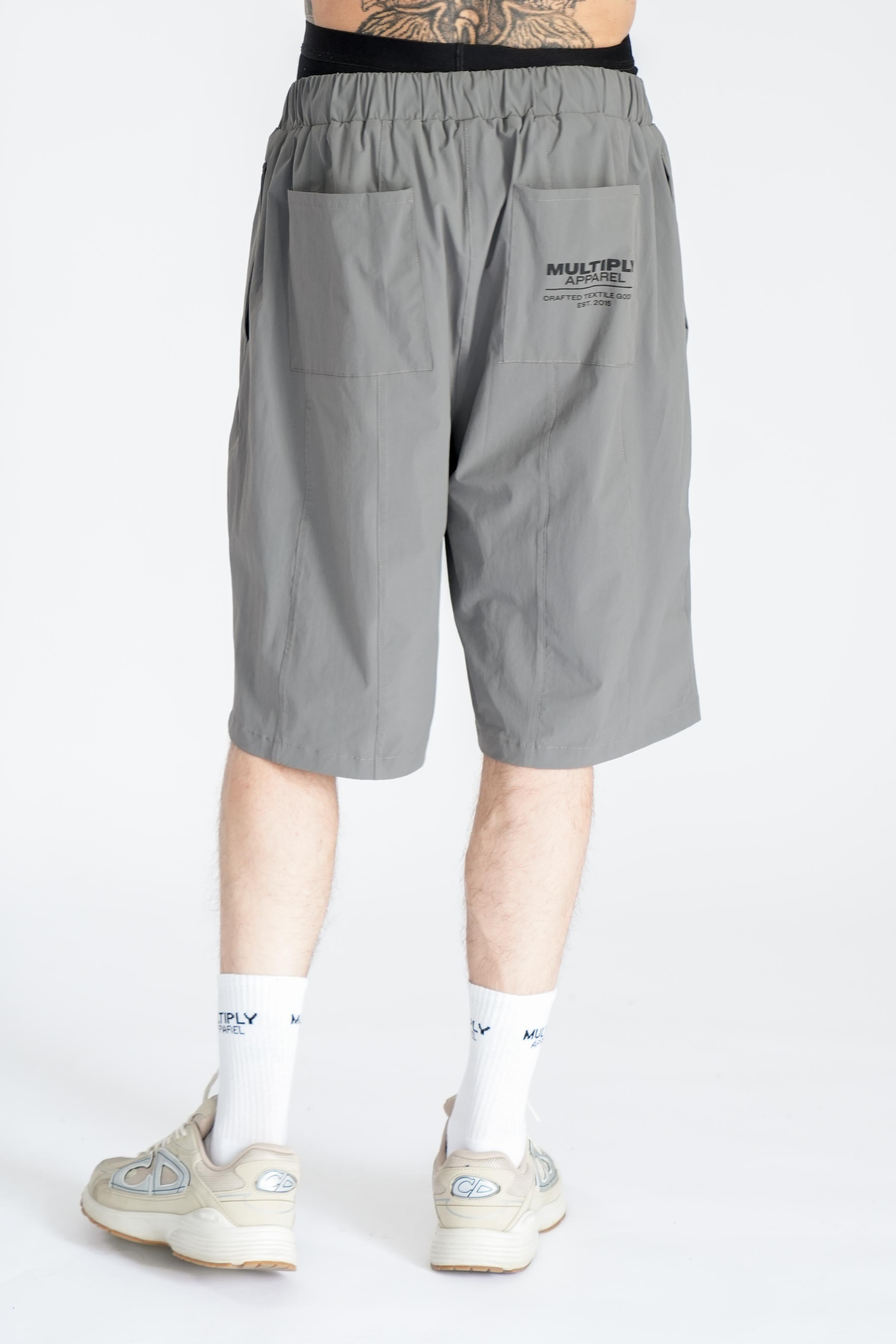 Multiply Apparel Streamlined Shorts MULTITUDE Gargoyle – weitere Ansicht 3