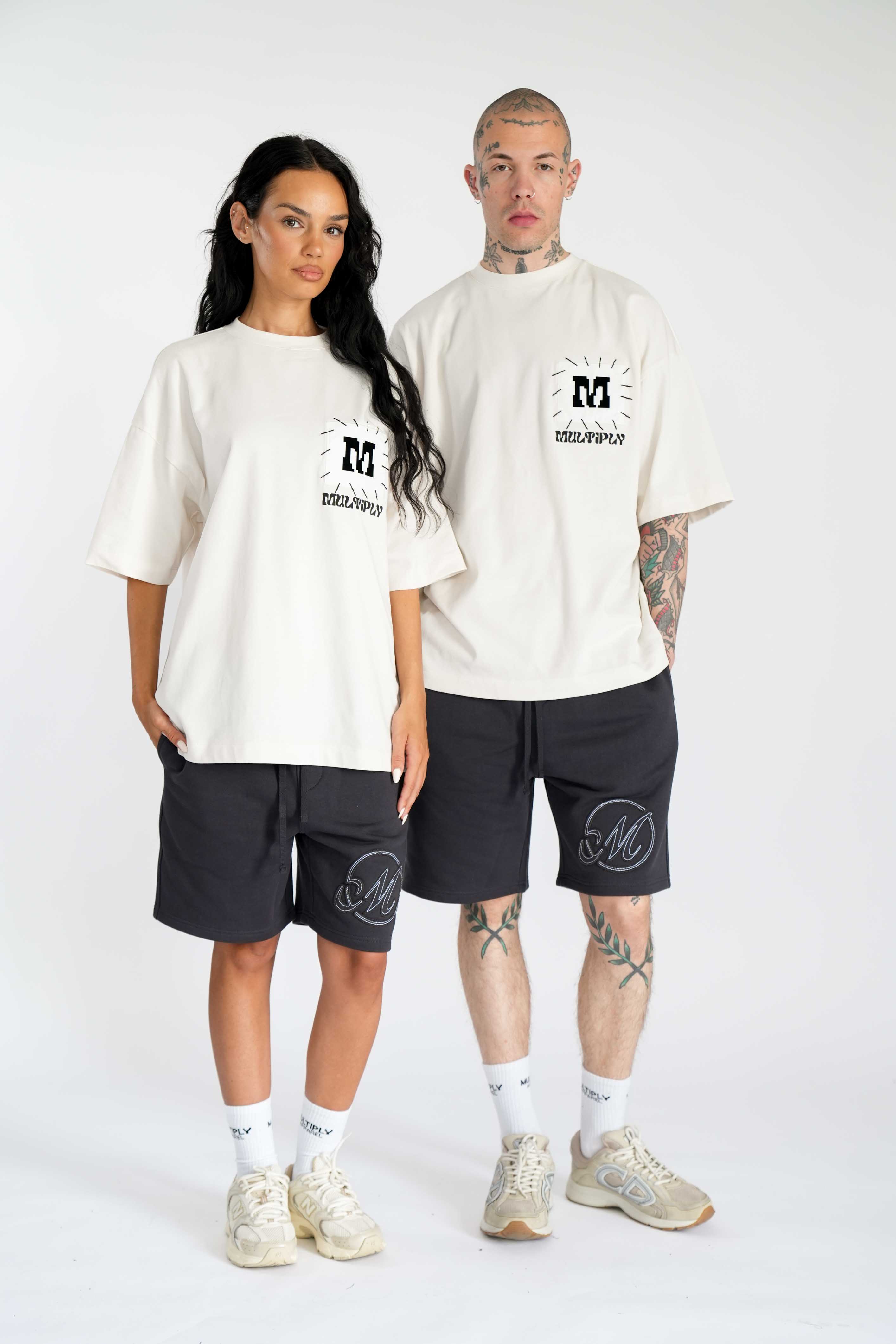 Oversize T-Shirt TULIP Vasporous Gray