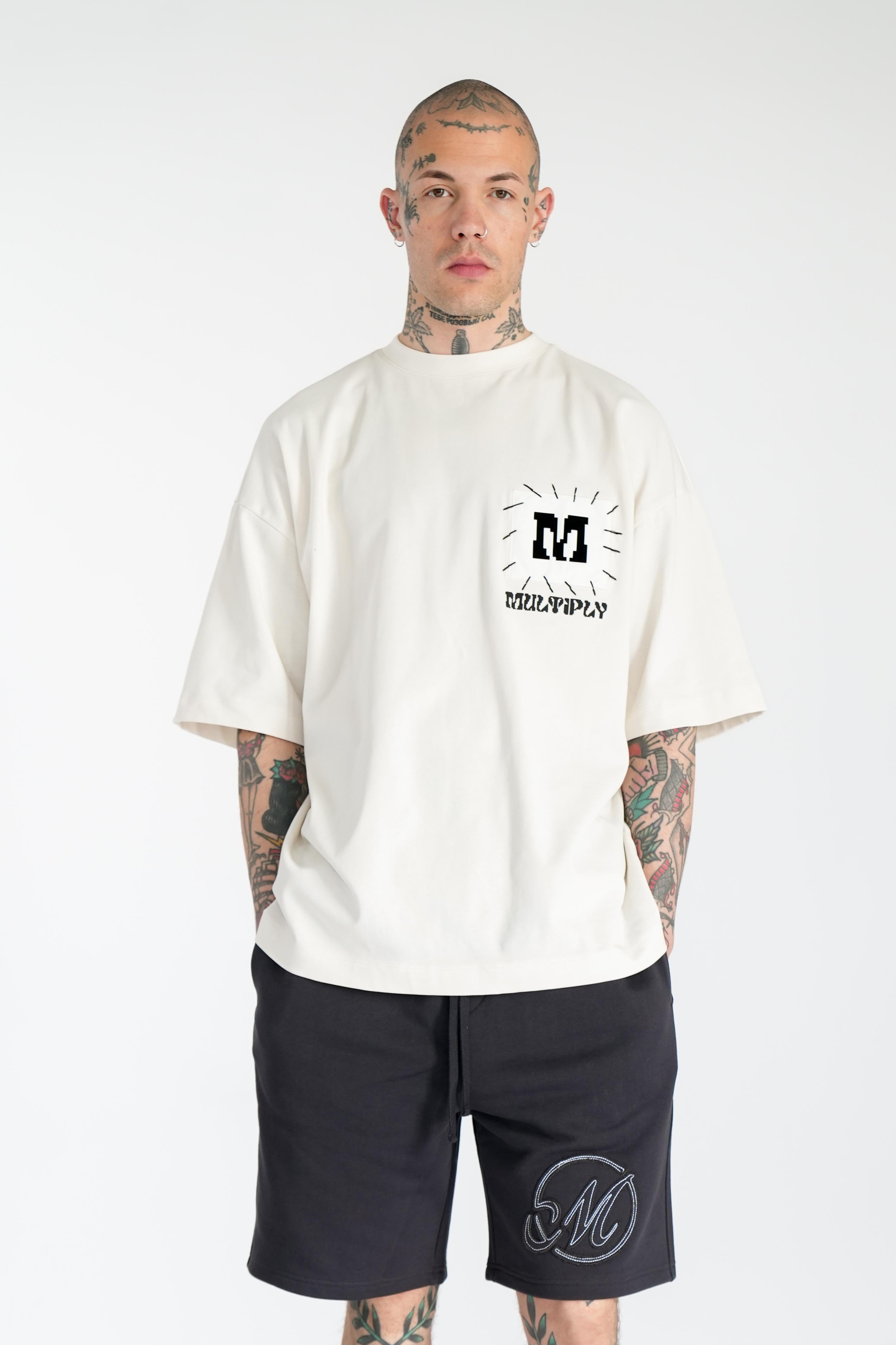 Oversize T-Shirt TULIP Vasporous Gray