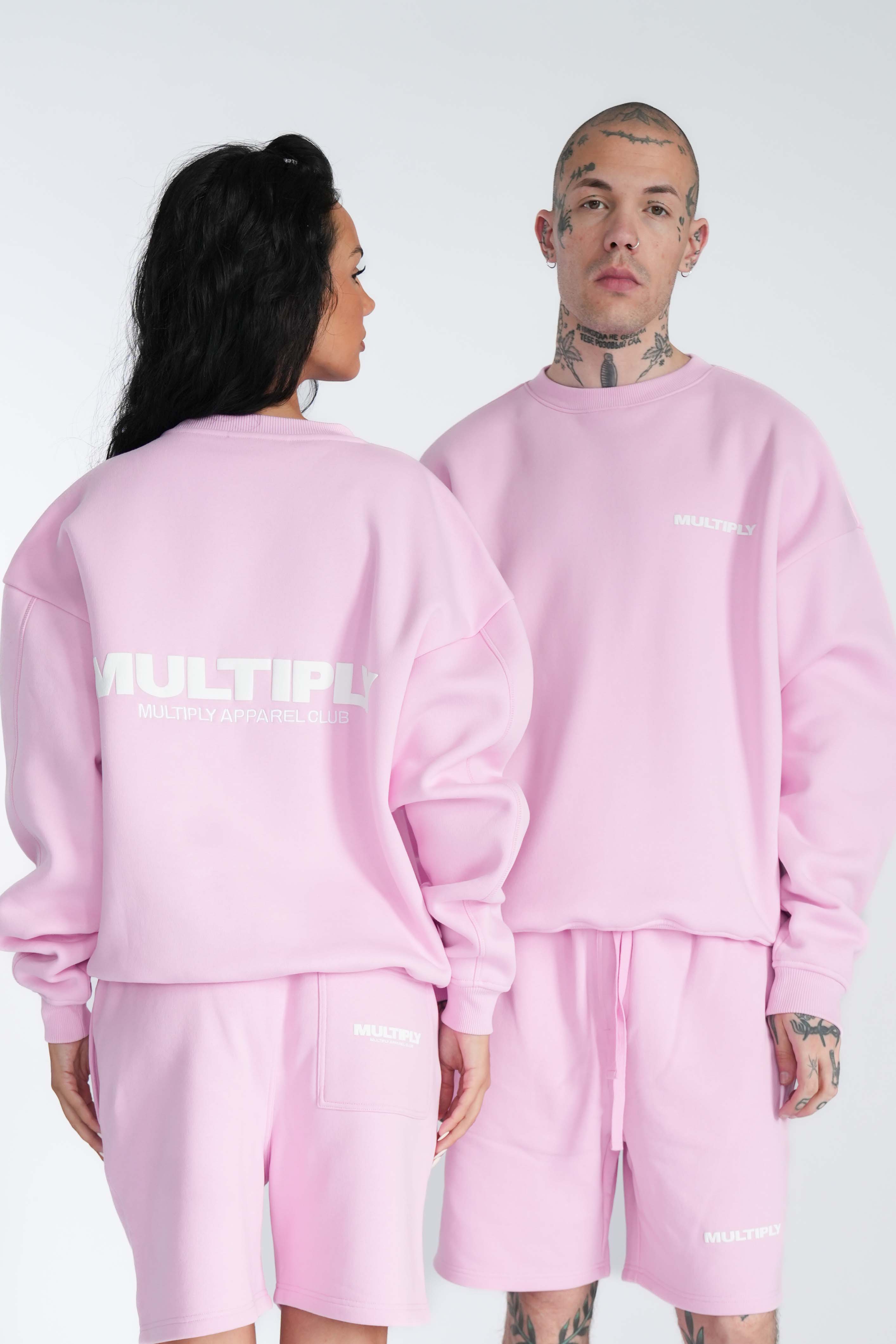 Oversize Sweatshirt MULTIPLY Pink Lavender