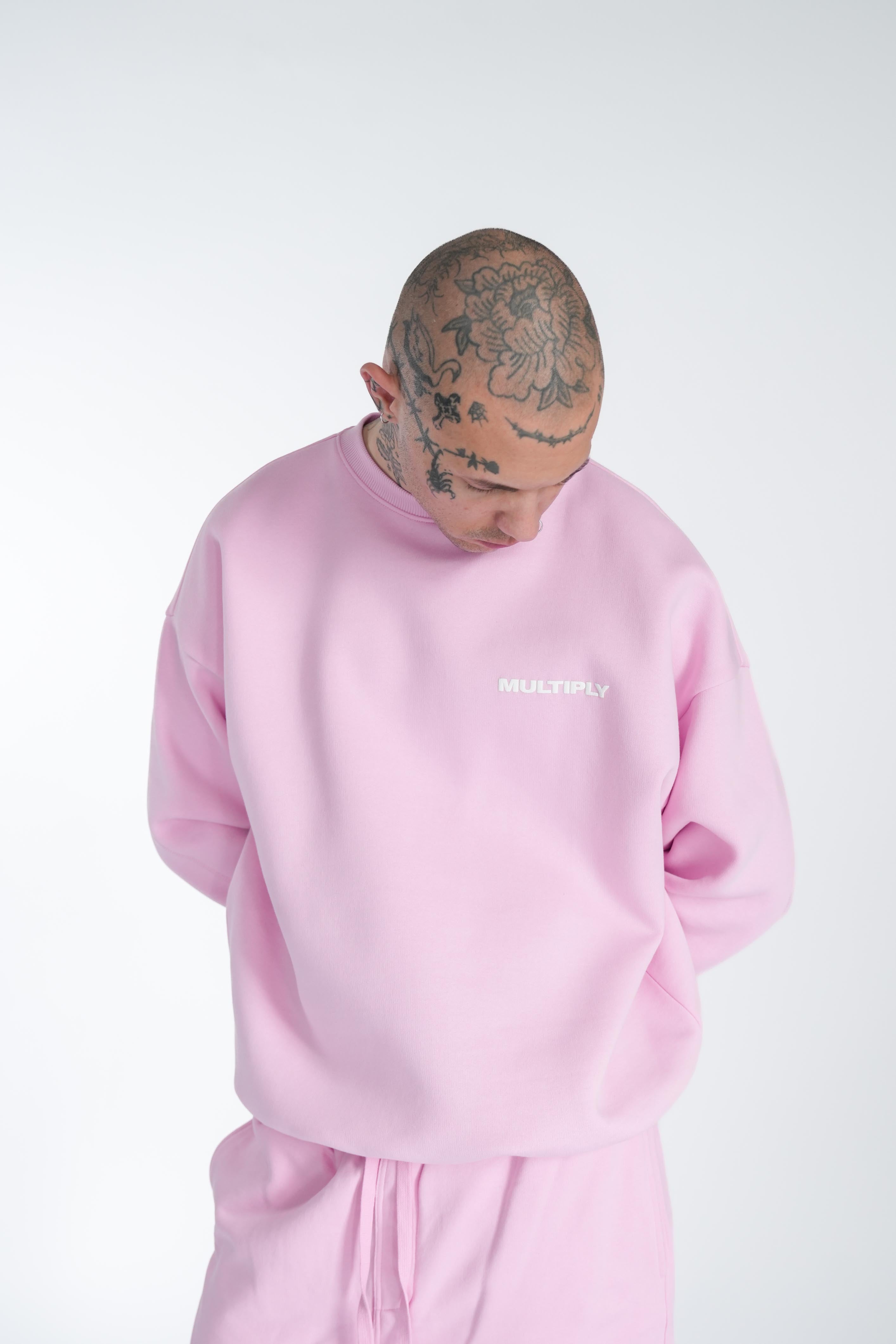 Oversize Sweatshirt MULTIPLY Pink Lavender