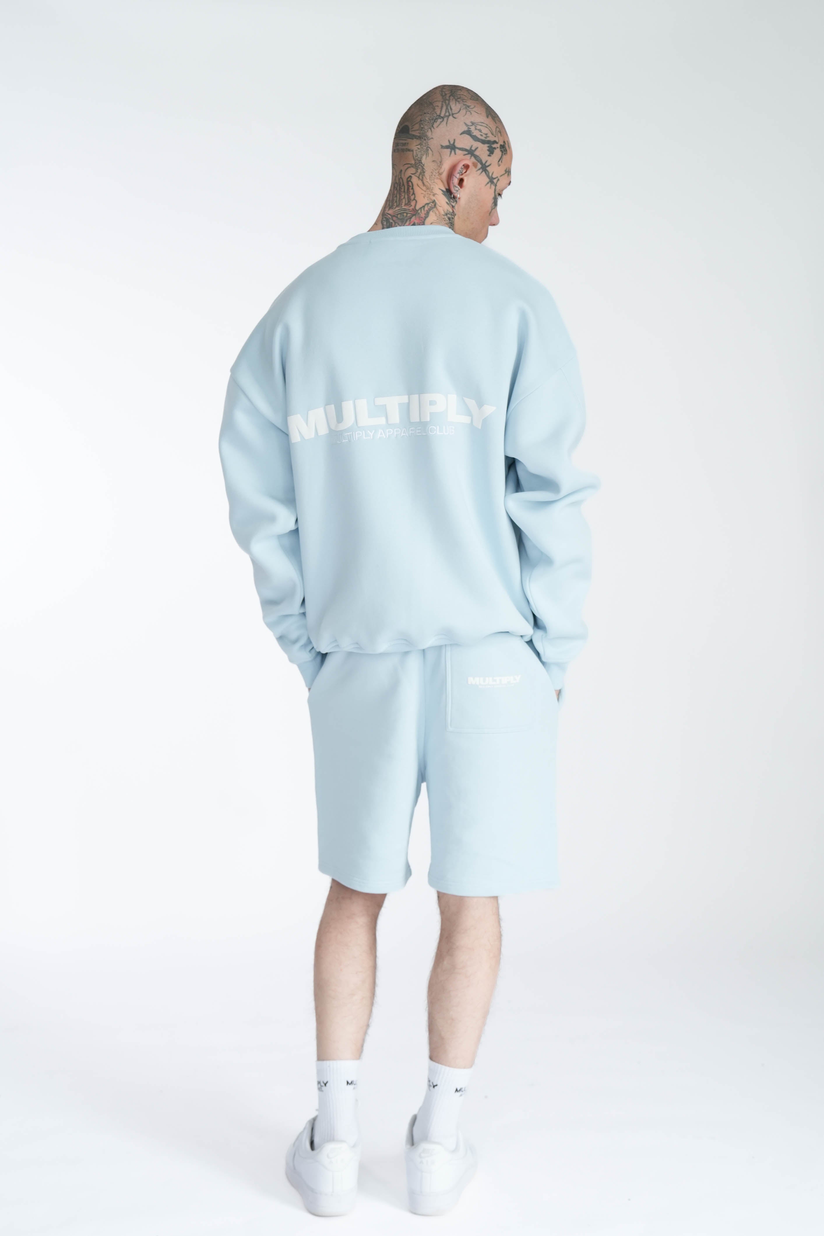 Oversize Sweatshirt MULTIPLY Baby Blue