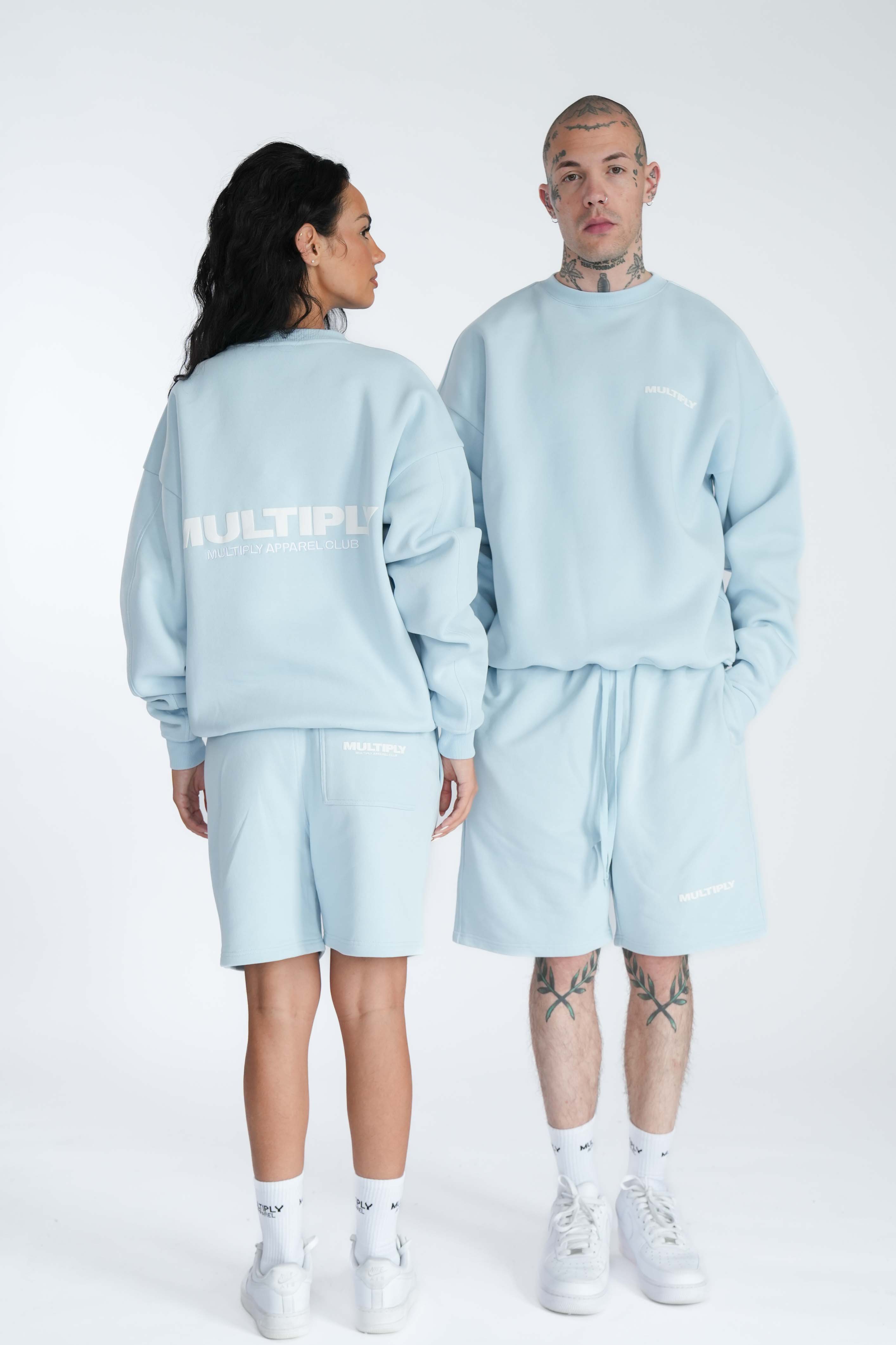 Oversize Sweatshirt MULTIPLY Baby Blue