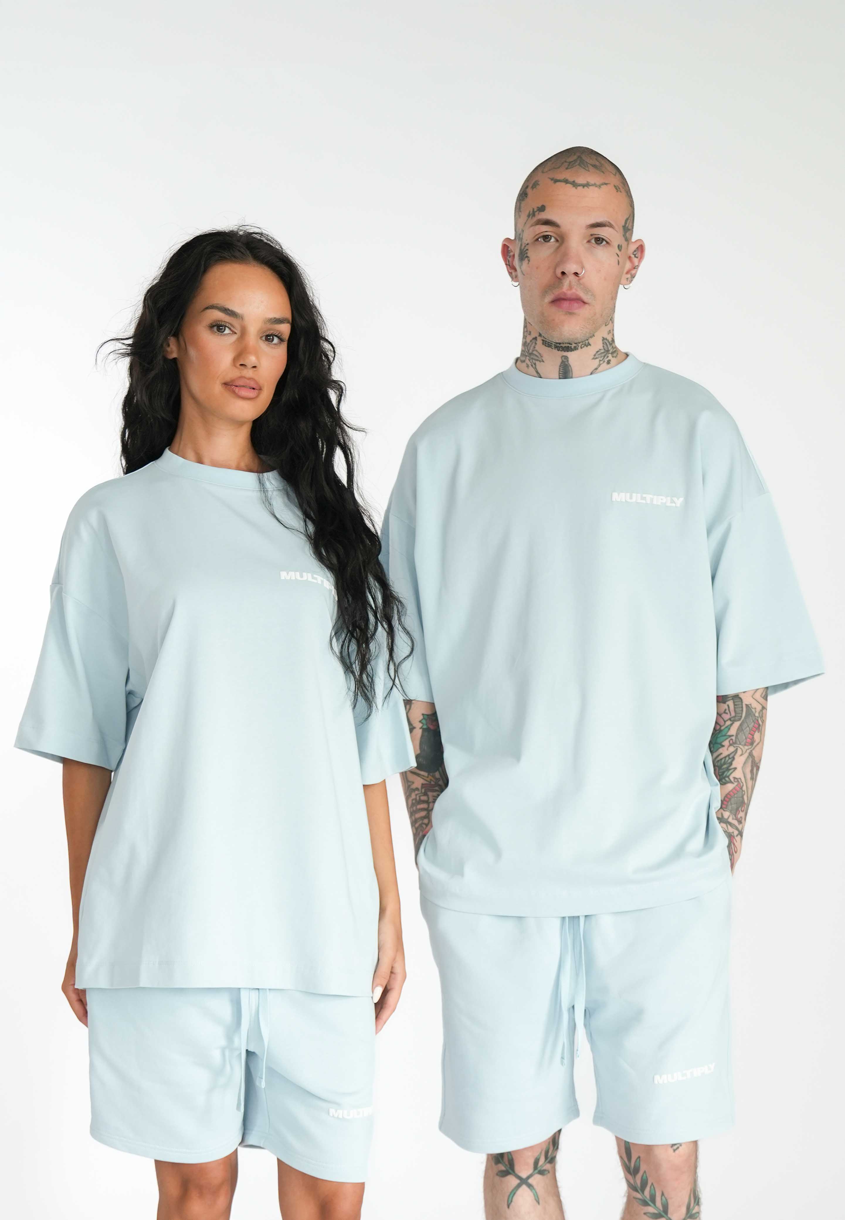 Oversize T-Shirt MULTIPLY Baby Blue