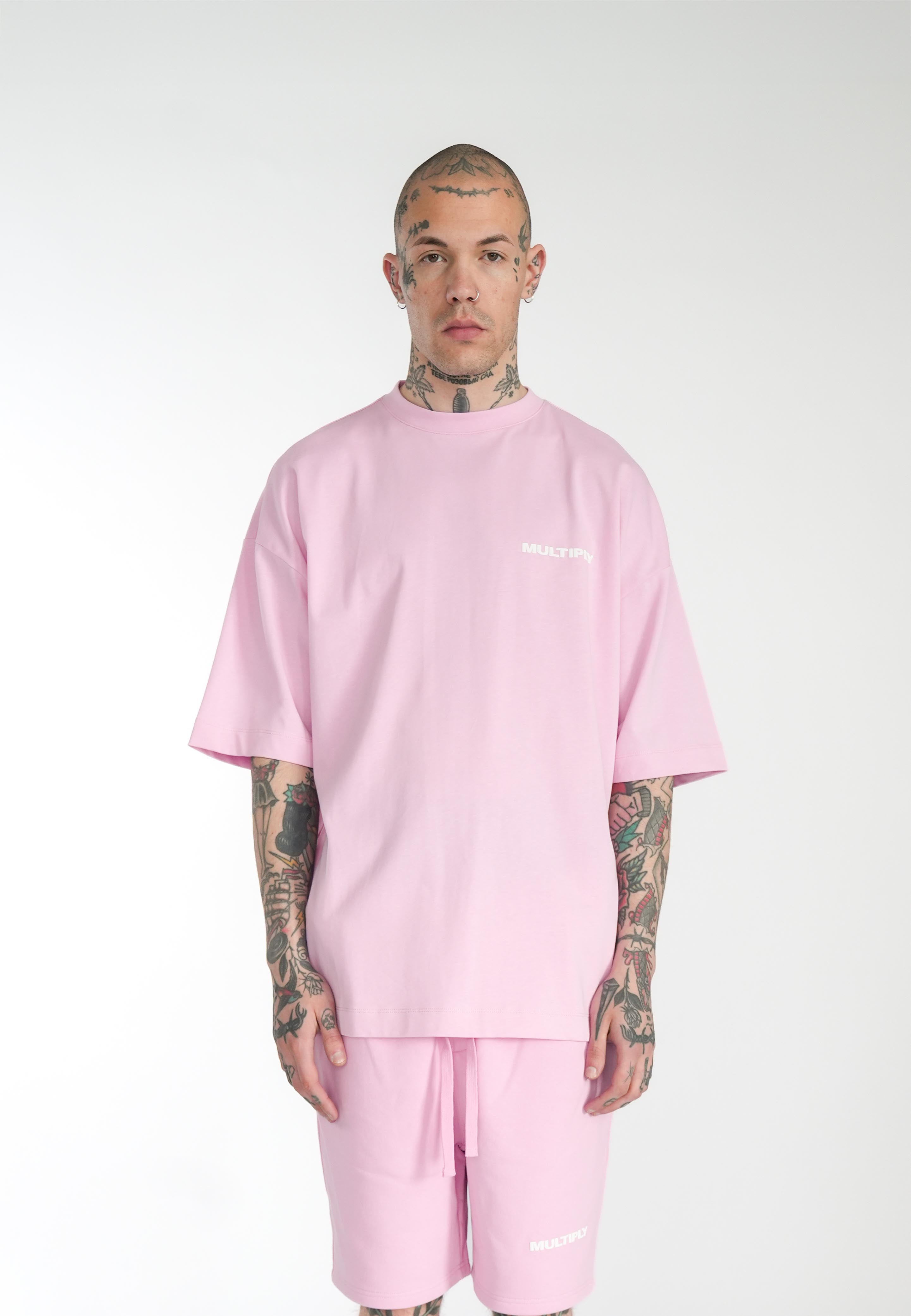 Oversize T-Shirt MULTIPLY Pink Lavender