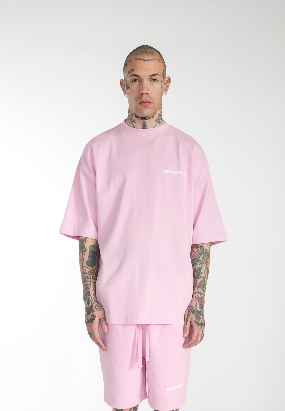 Oversize T-Shirt MULTIPLY Pink Lavender