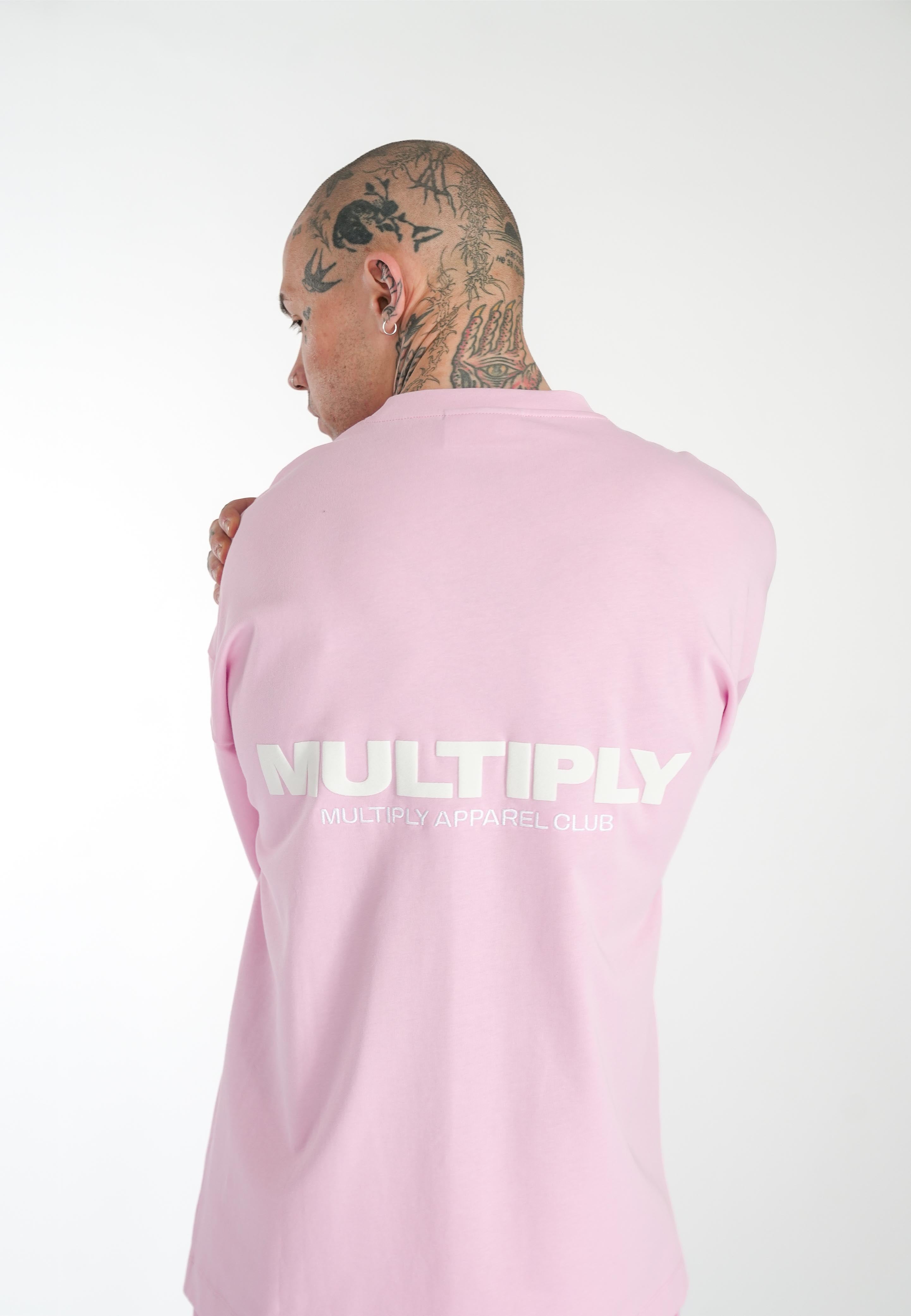 Oversize T-Shirt MULTIPLY Pink Lavender
