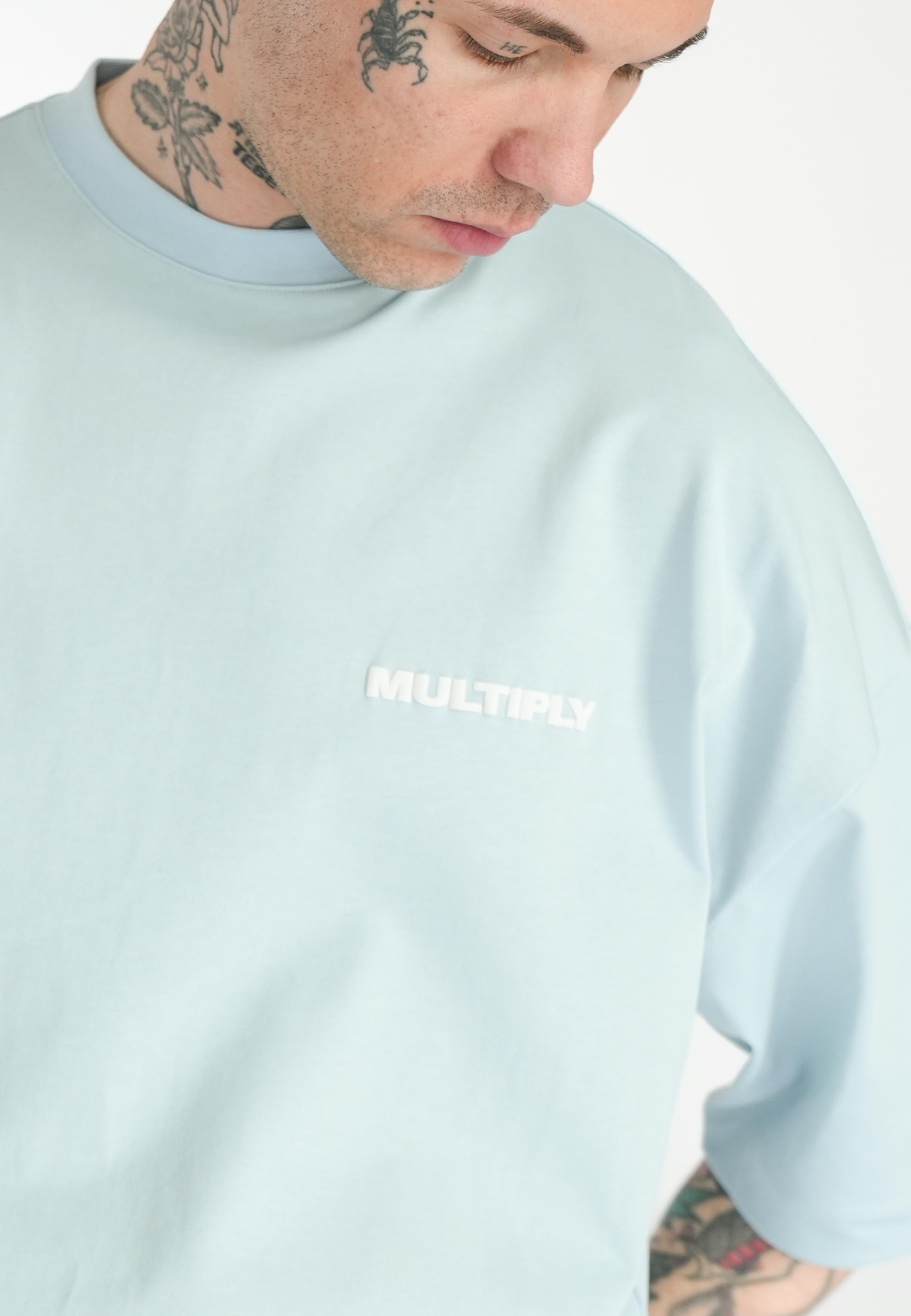 Oversize T-Shirt MULTIPLY Baby Blue