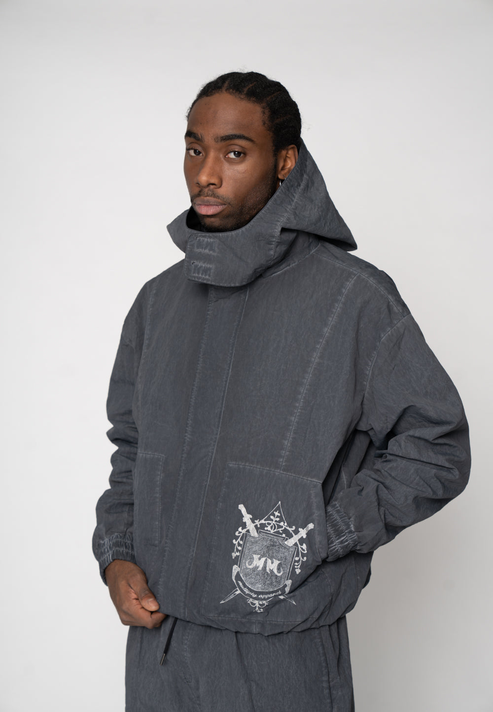 Oversized windbreaker SQUADRON Gargoyle