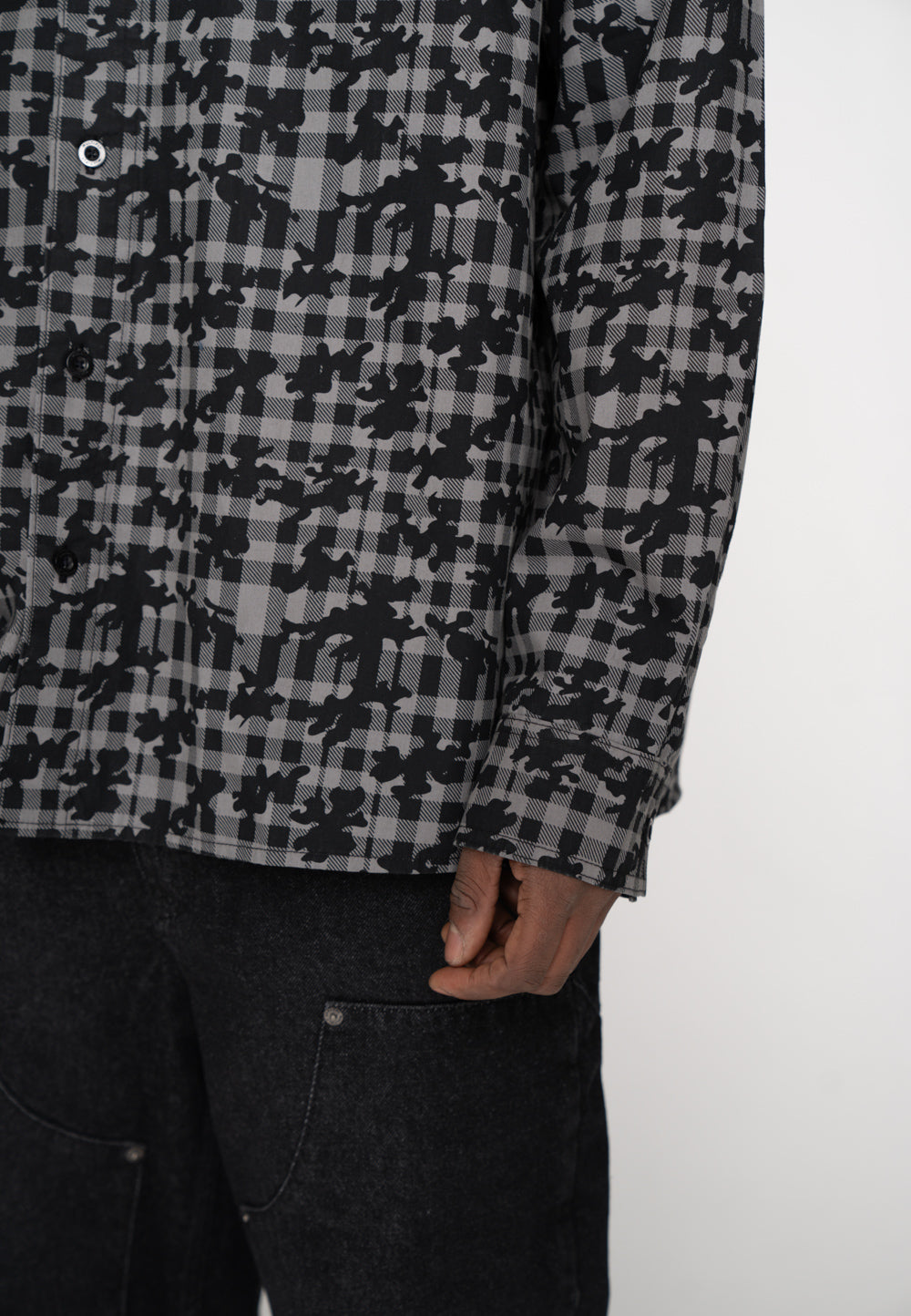 Shirt LAMINOUS Black Soda Washed