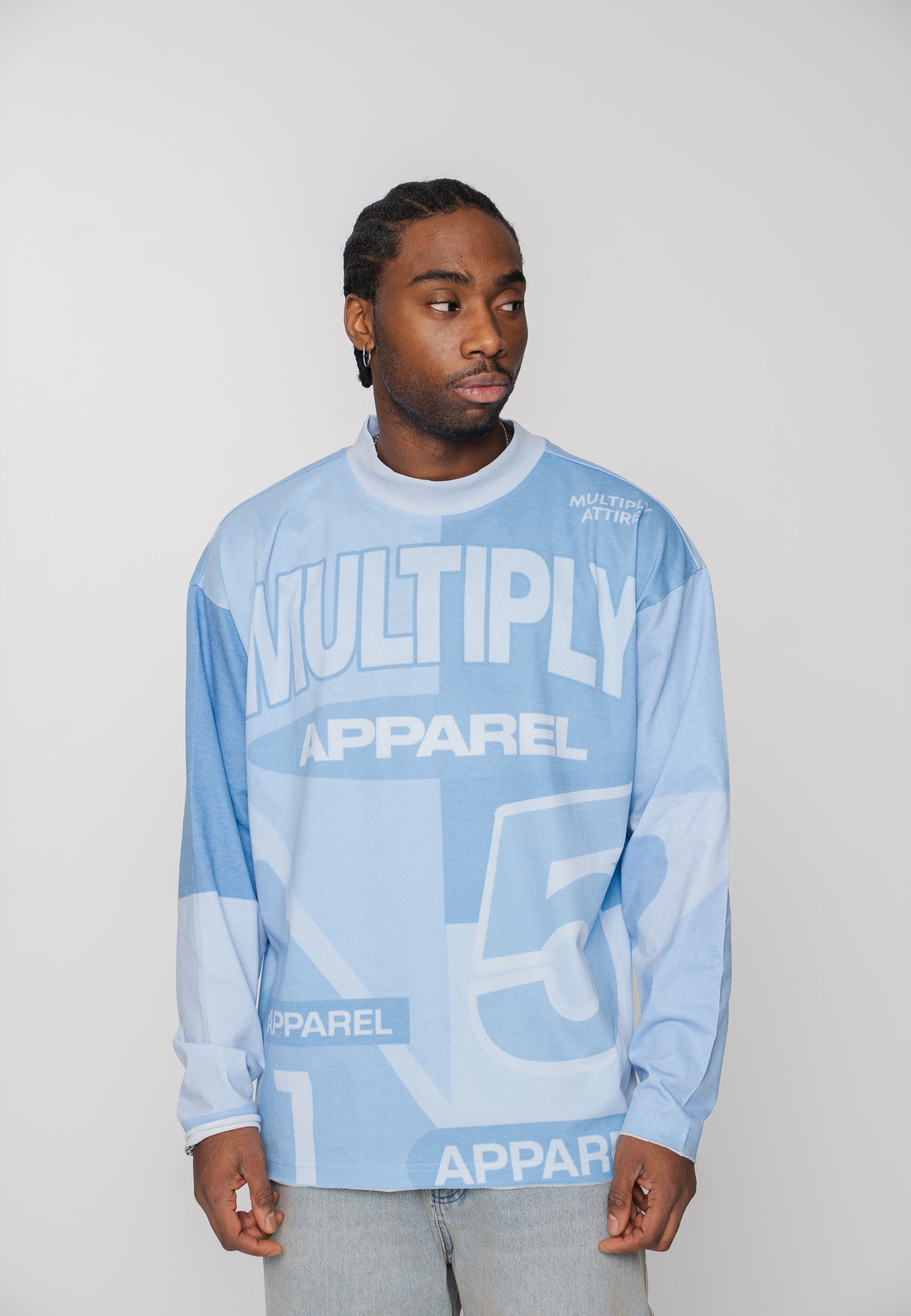 Oversize Longsleeve QUAD Tradewinds