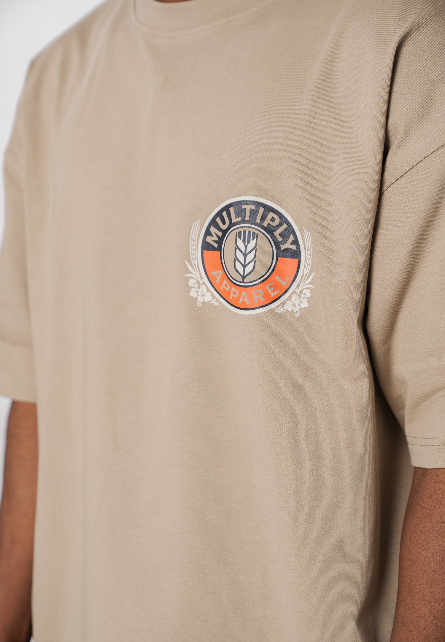 Oversize T-Shirt MALT Weathered Teak