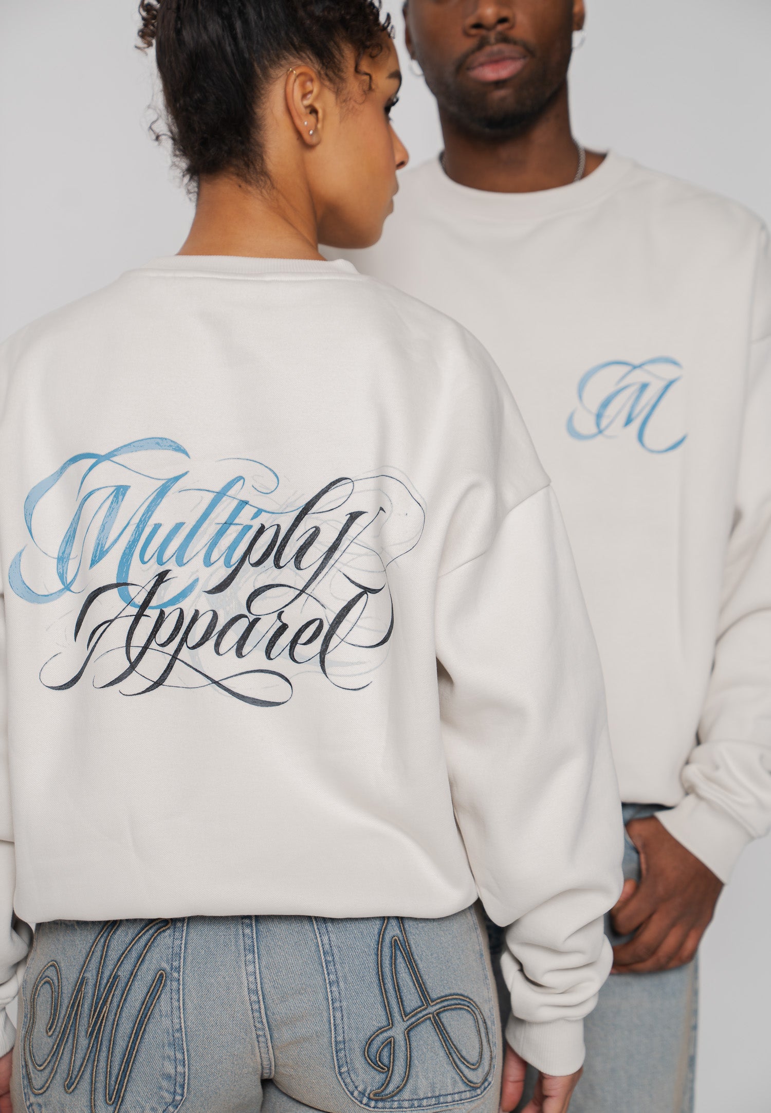Multiply Apparel Sweatshirt TATT Vasporous Gray – weitere Ansicht 5