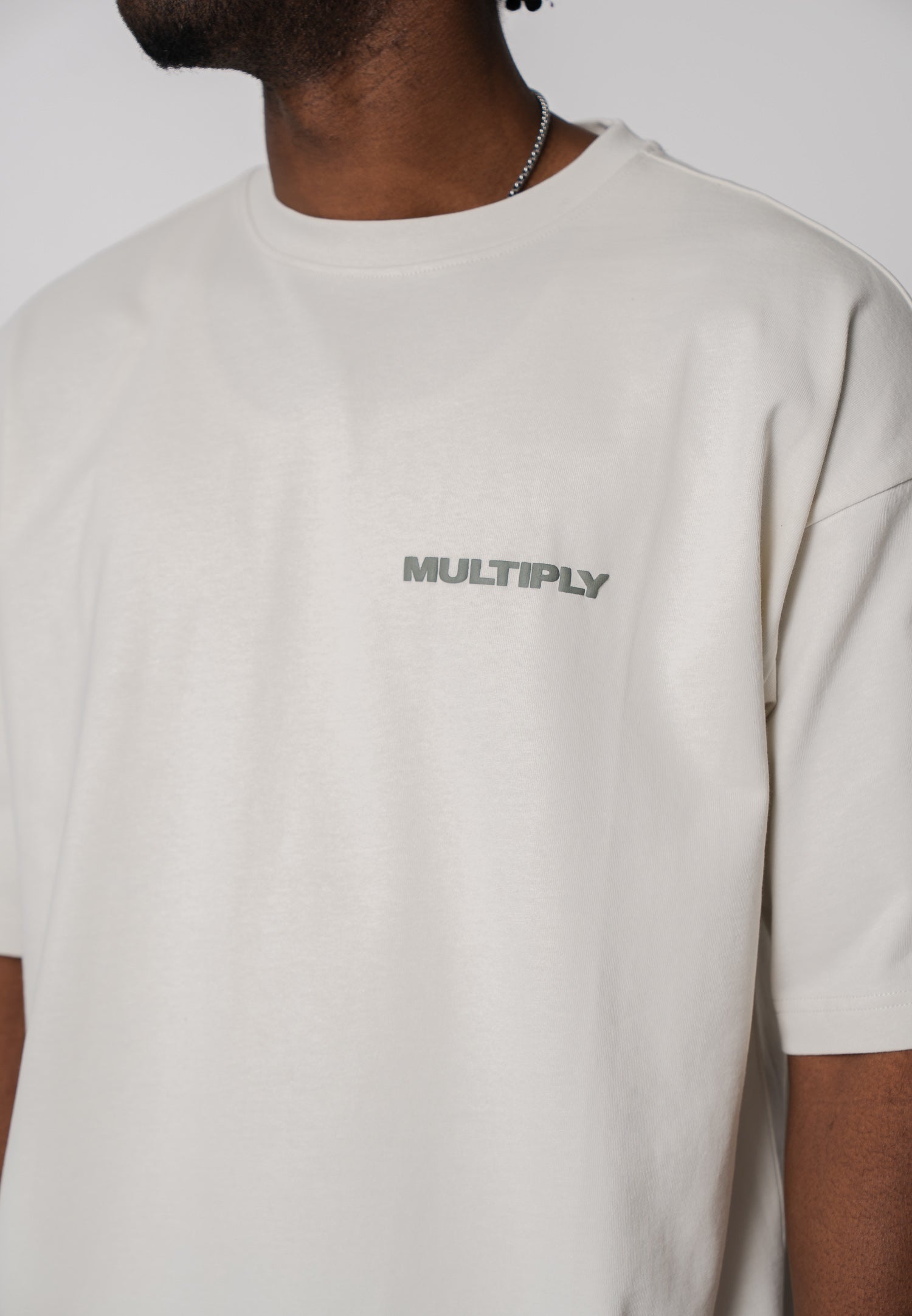 Oversize T-shirt MULTIPLY Vasporous Gray