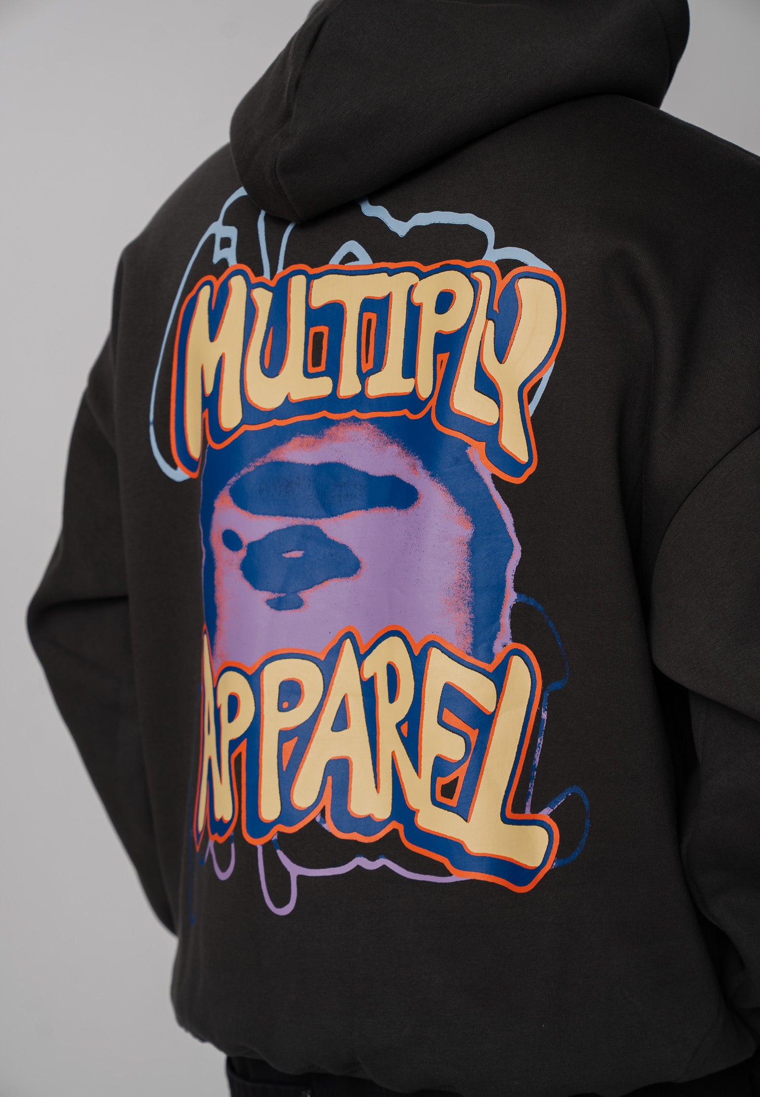Multiply Apparel Oversize Hoodie BOREALIS Phantom Washed – weitere Ansicht 7
