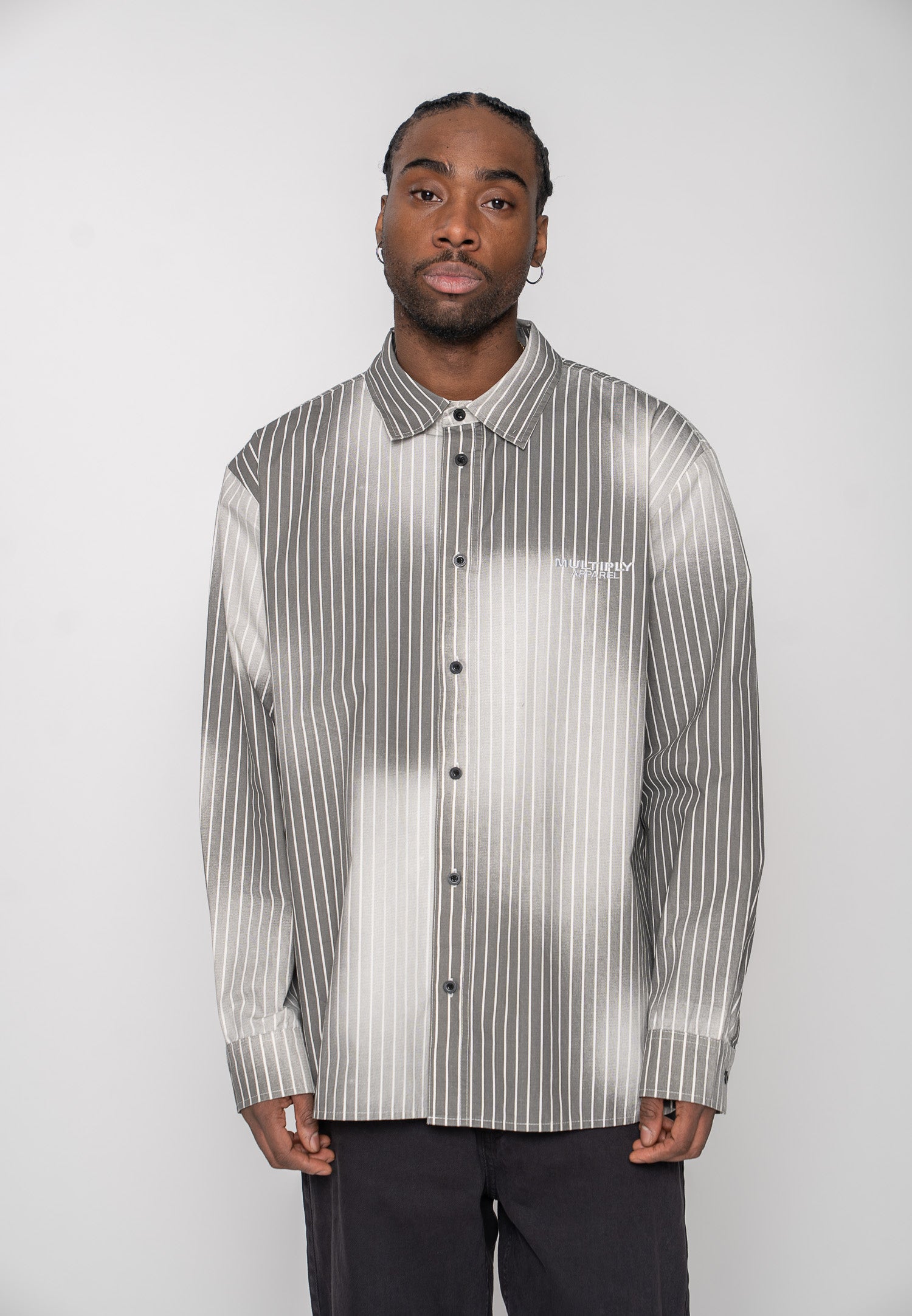 Multiply Apparel Shirt DIM Vasporous Gray – weitere Ansicht 5