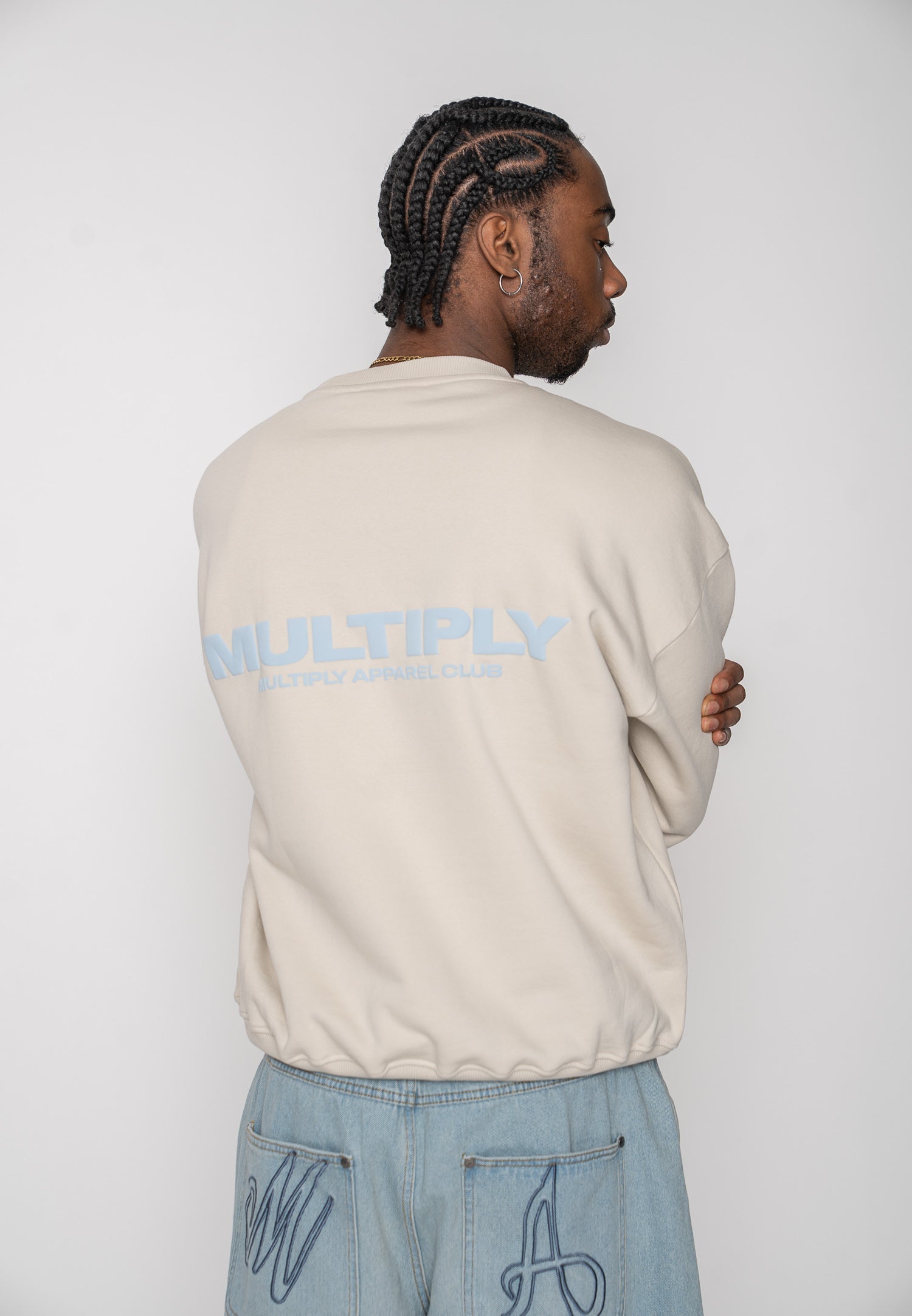 Oversized sweatshirt MULTIPLY Snow White